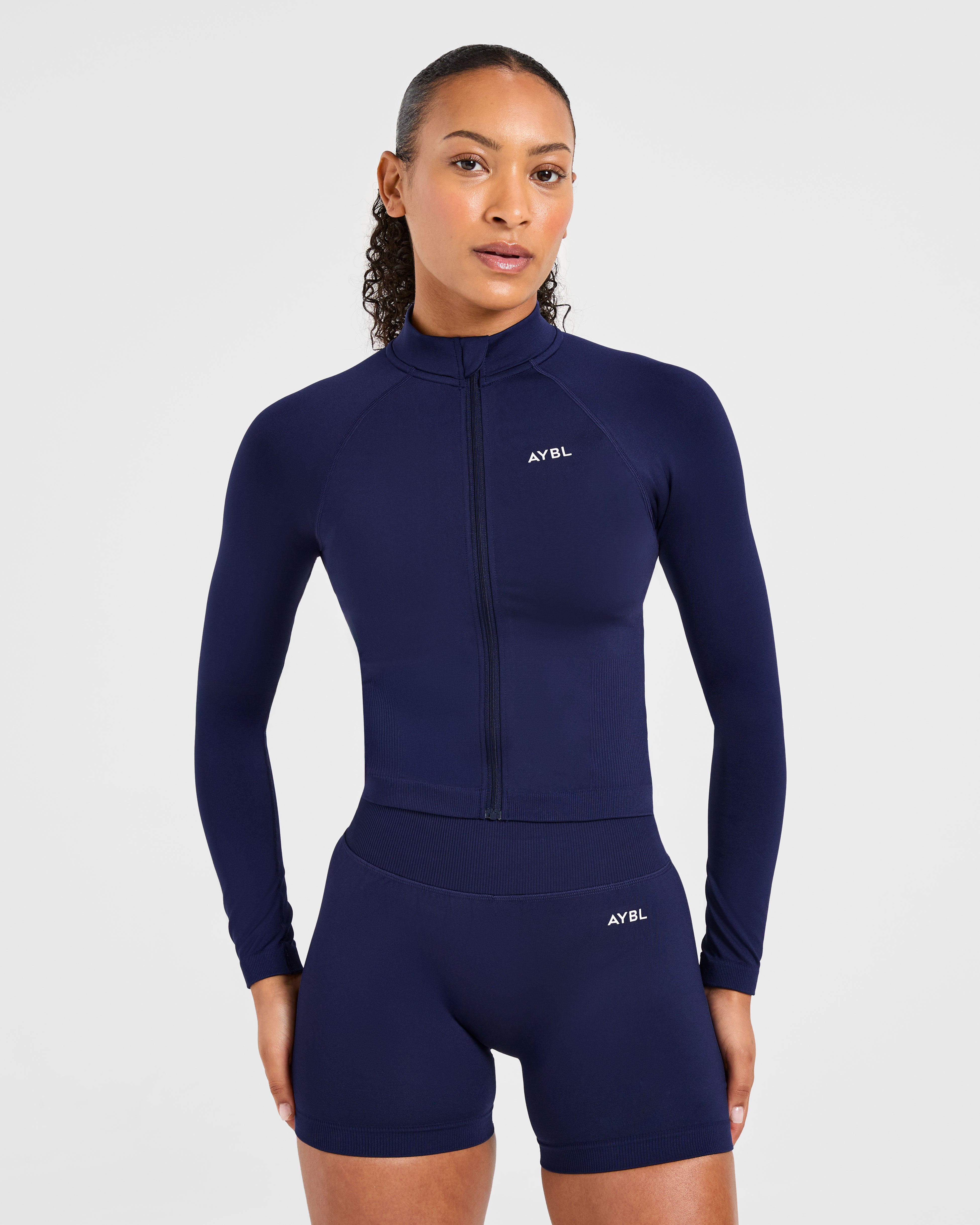 Adapt Seamless Jacket - Deep Navy