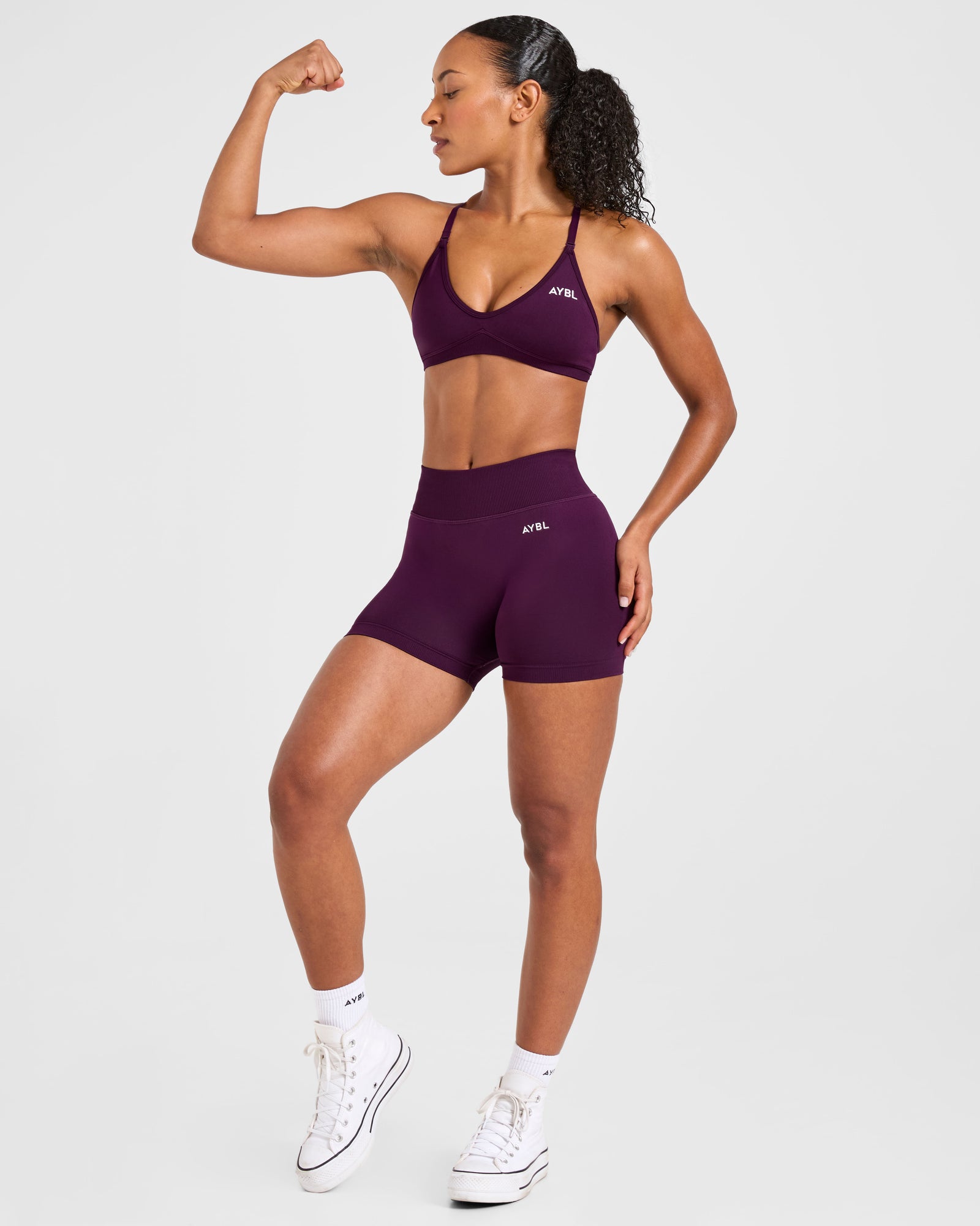 Adapt Seamless Shorts - Midnight Plum