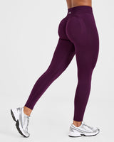 Adapt Seamless Leggings - Midnight Plum