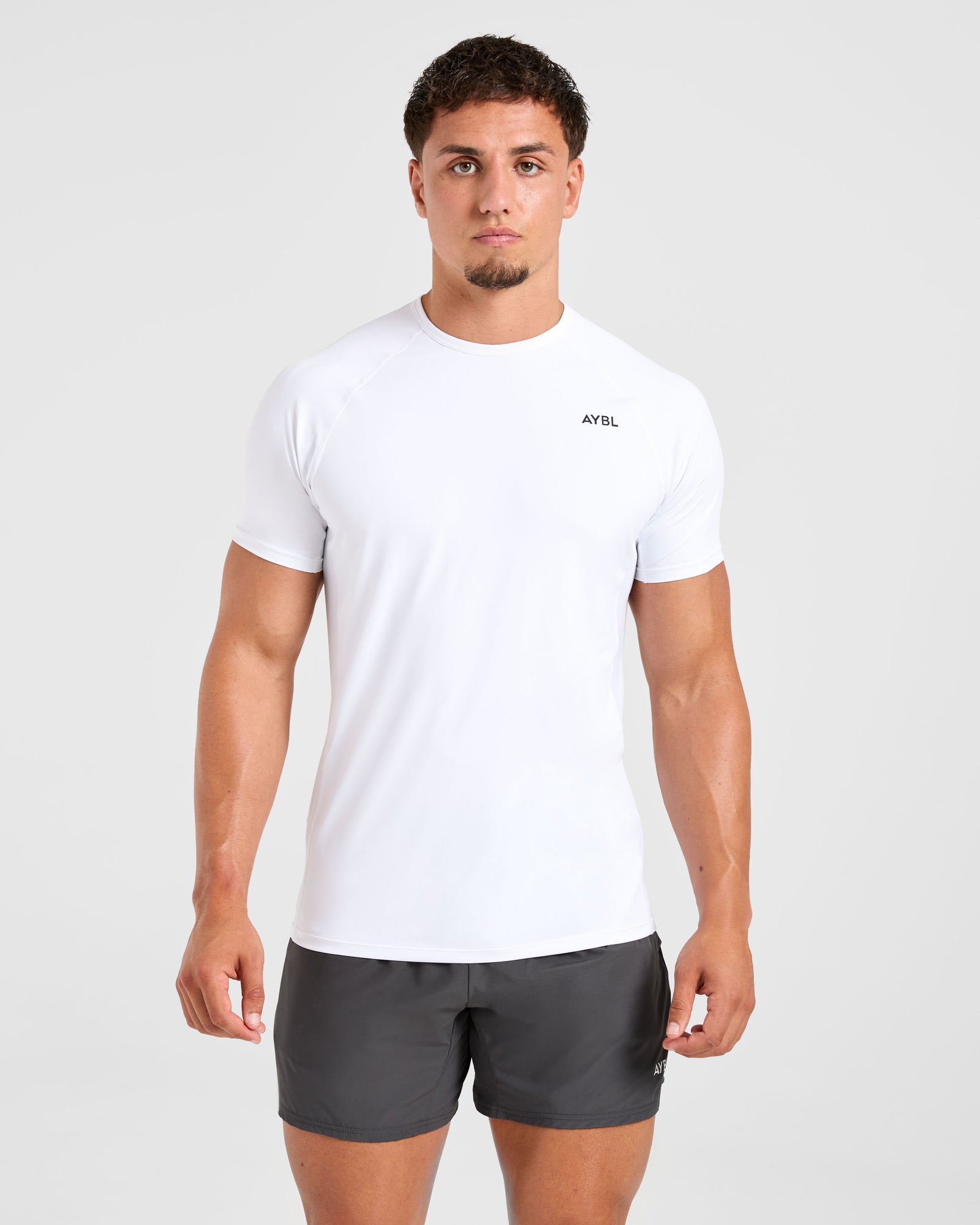 Compression Relaxed T Shirt - White