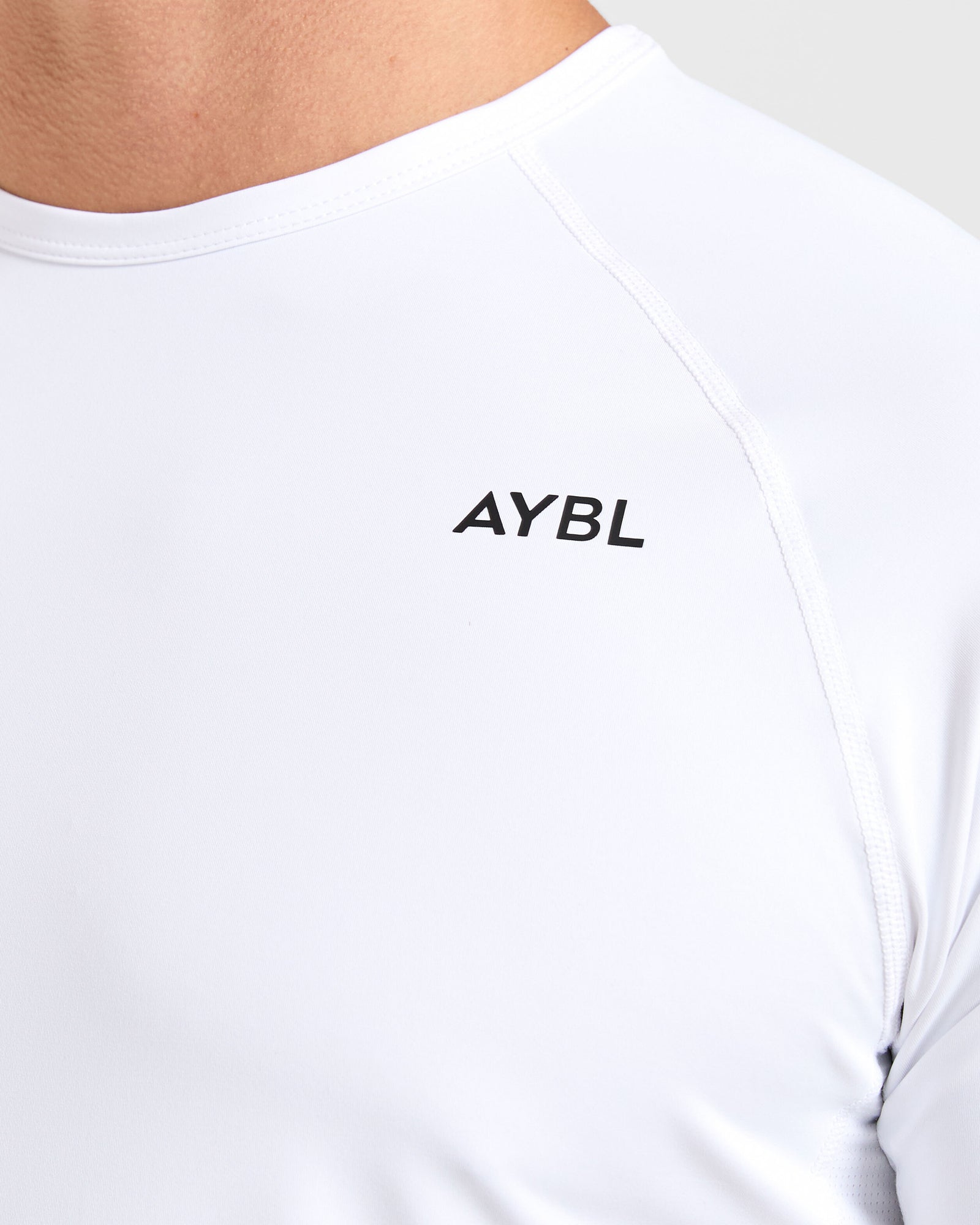 Compression Relaxed T Shirt - White