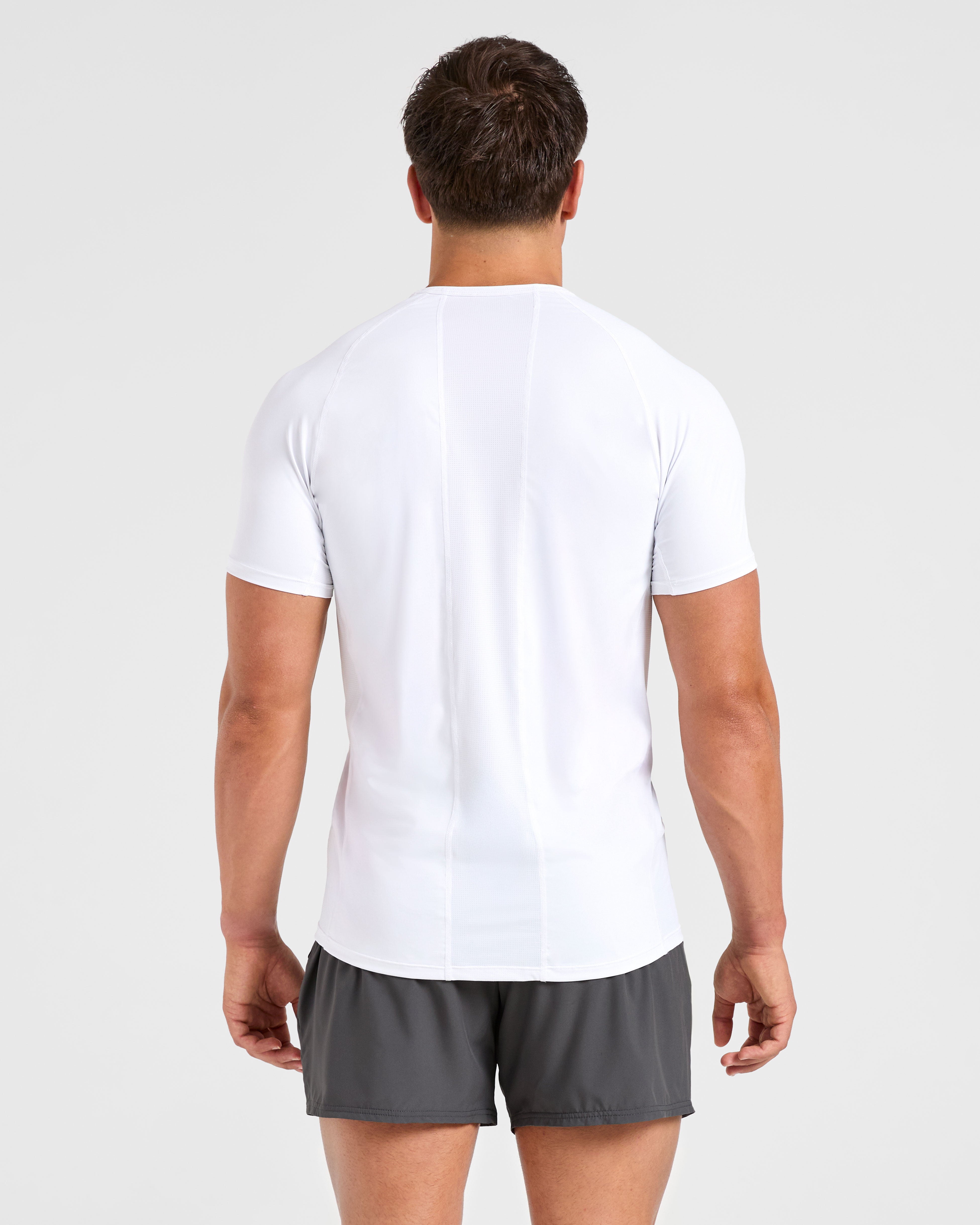 Compression Relaxed T Shirt - White