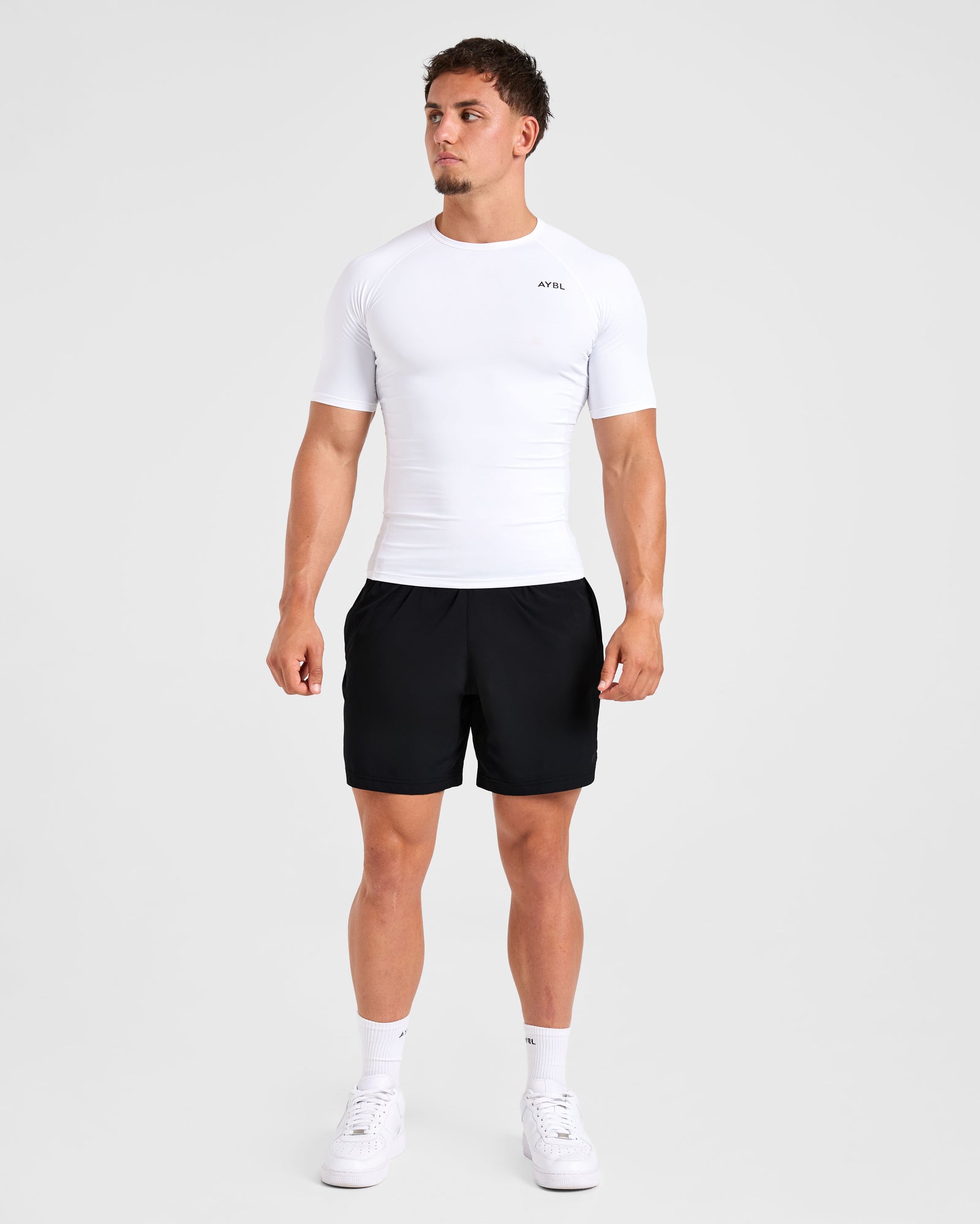 Compression T Shirt - White