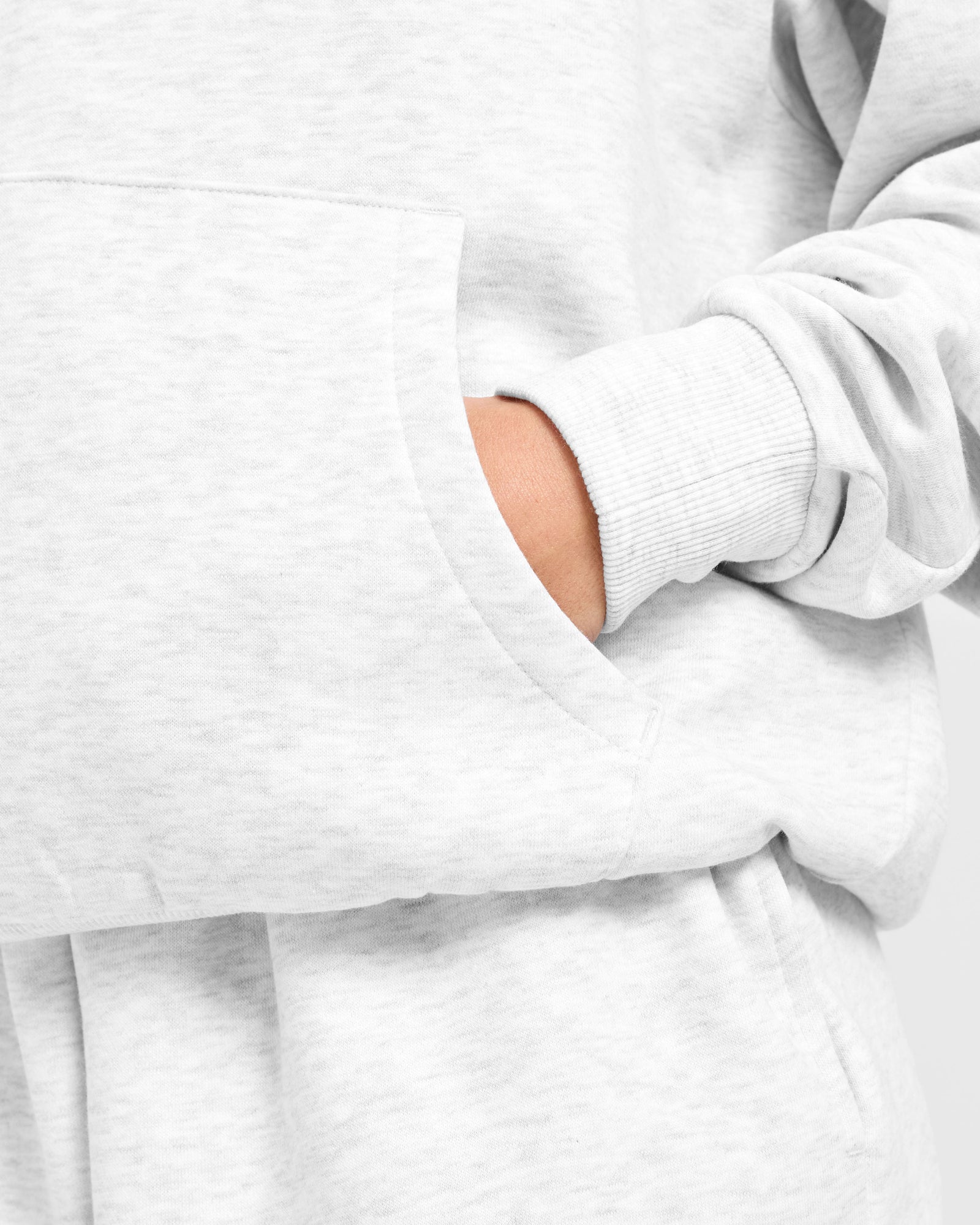 Lifestyle Oversized Hoodie - Heather Grey