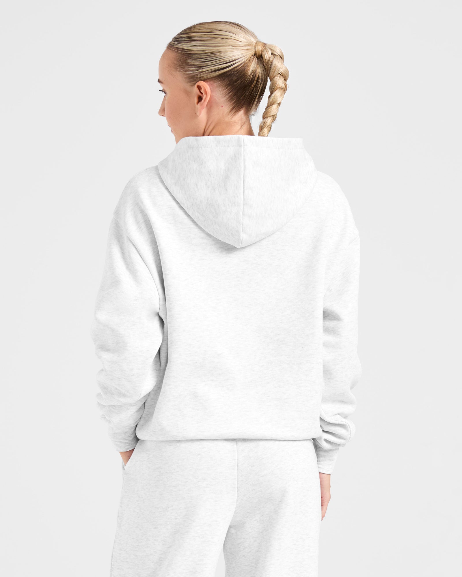 Lifestyle Oversized Hoodie - Heather Grey