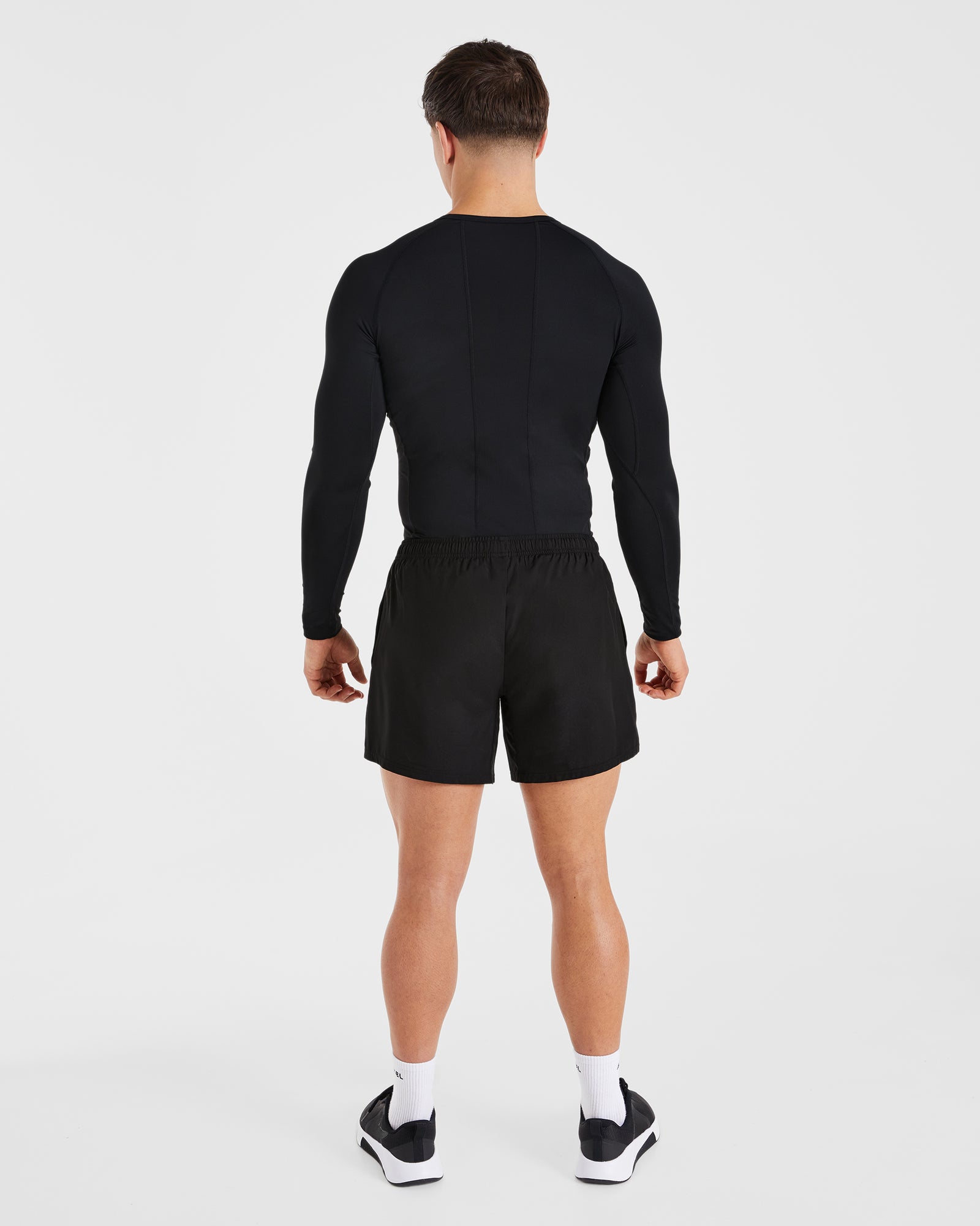 Compression Long Sleeve T Shirt - Black