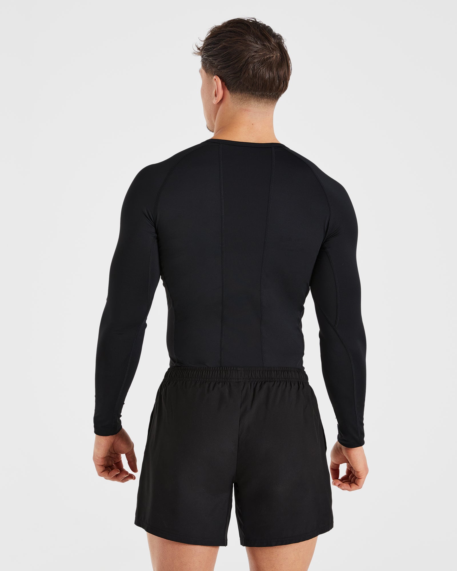 Compression Long Sleeve T Shirt - Black