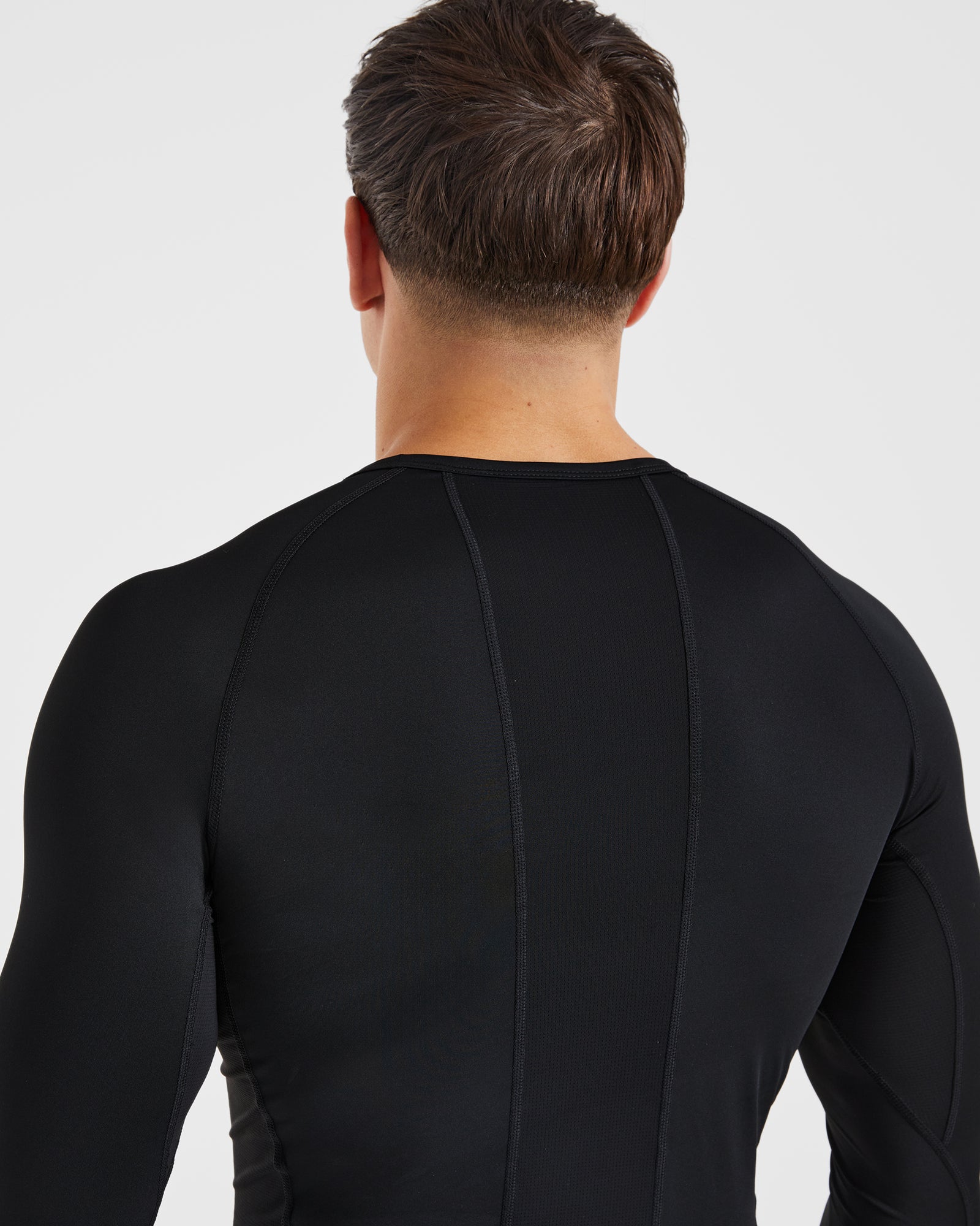 Compression Long Sleeve T Shirt - Black