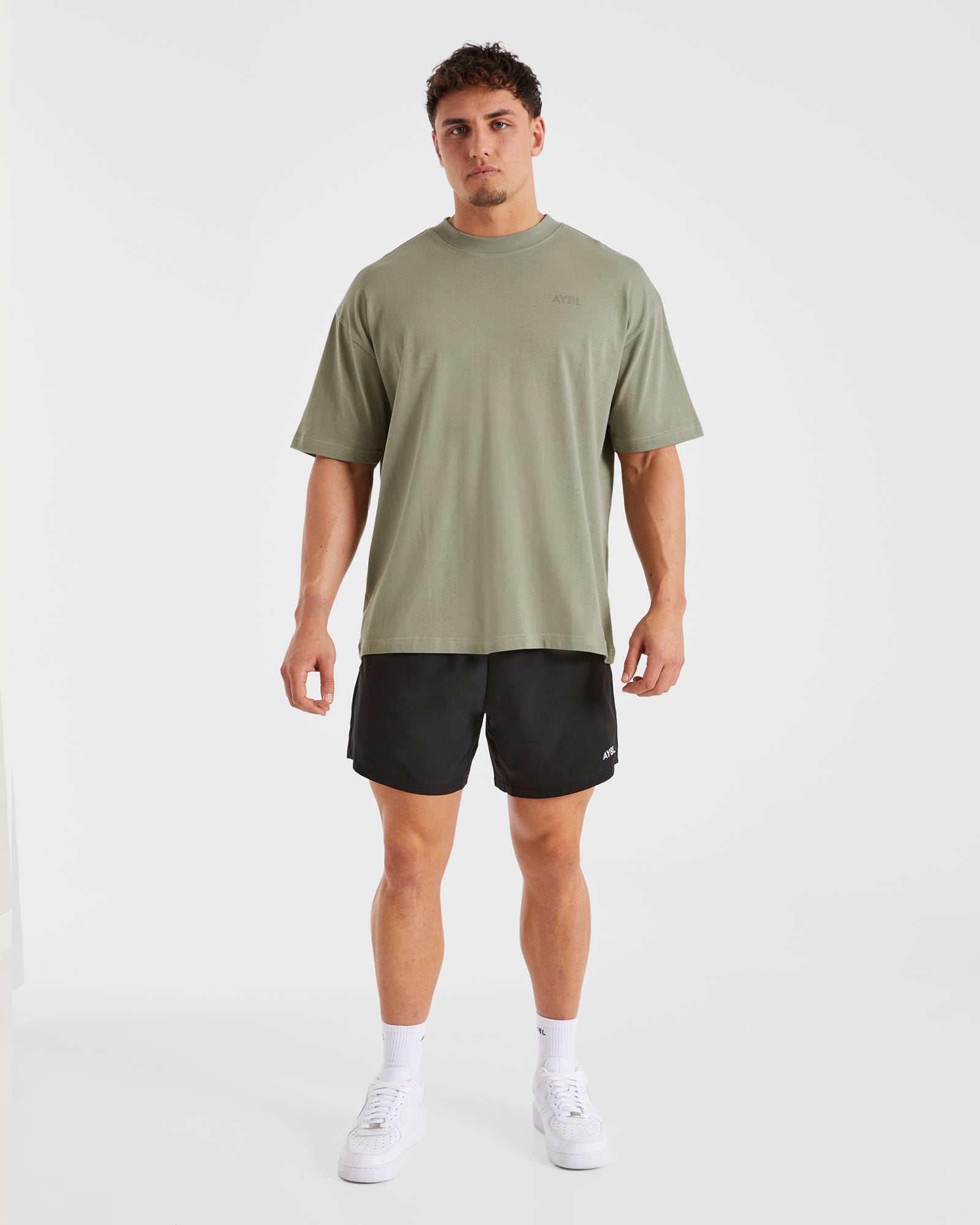 Essential Oversized T Shirt - Desert Olive