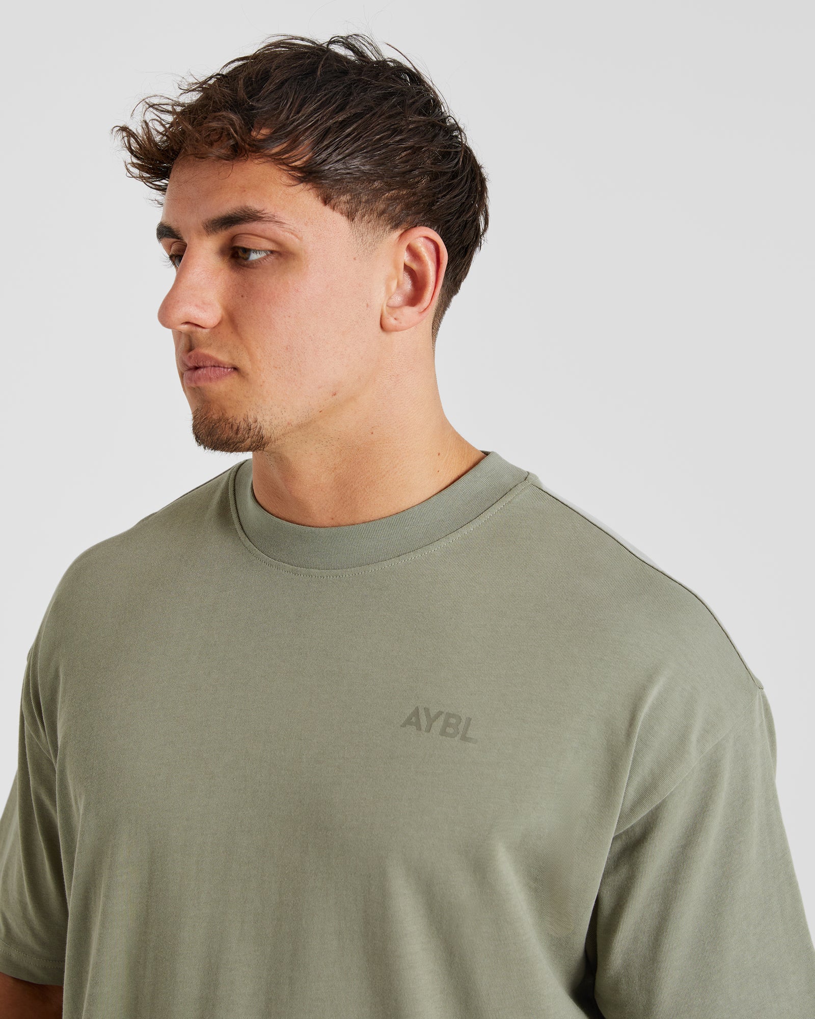 Essential Oversized T Shirt - Desert Olive