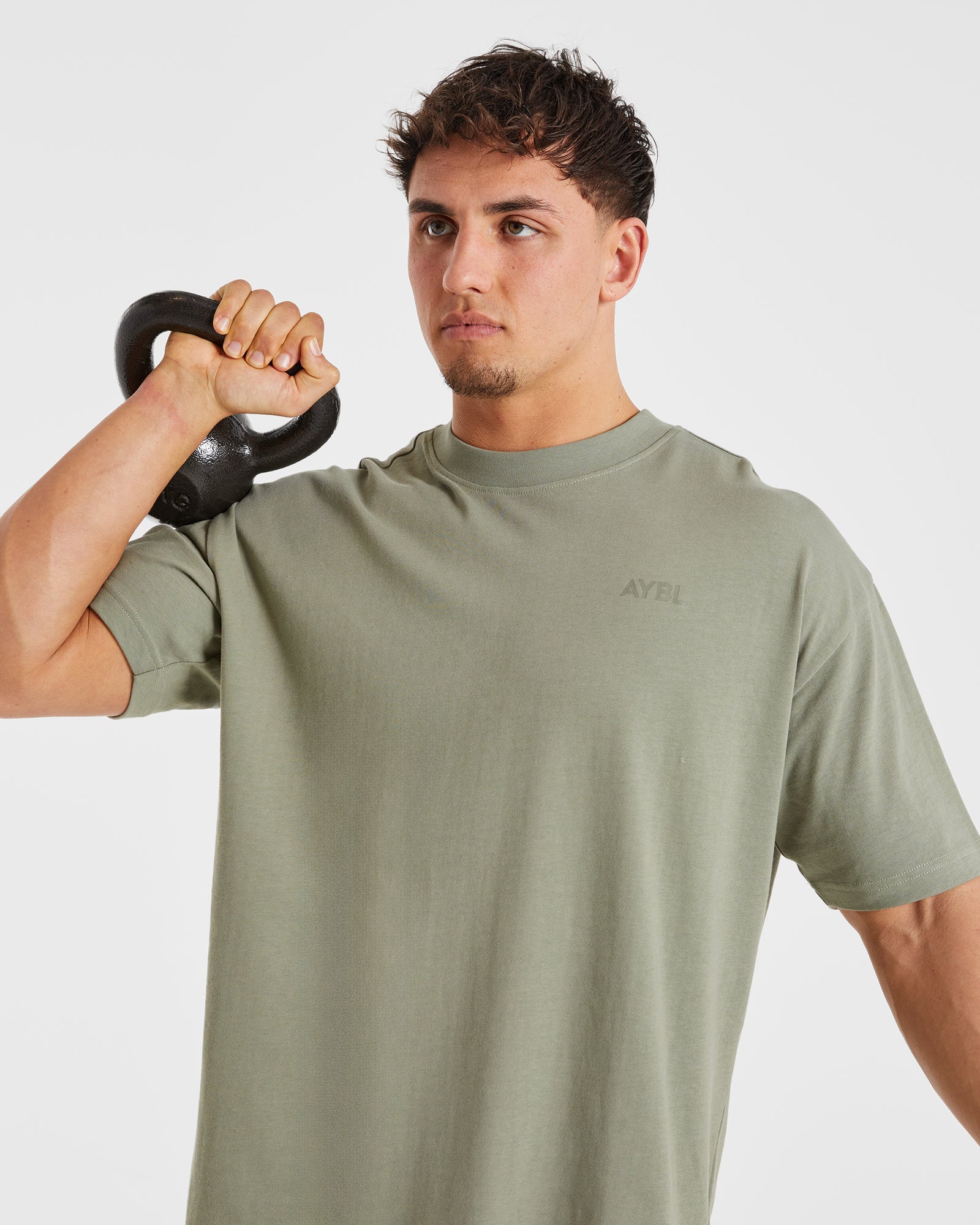 Essential Oversized T Shirt - Desert Olive