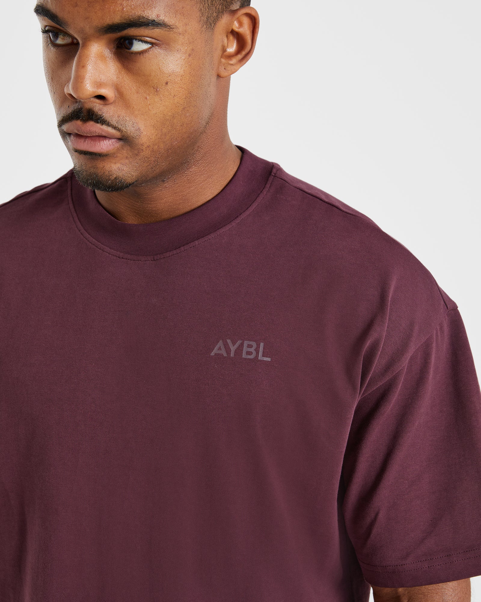 Essential Oversized T Shirt - Dusty Plum