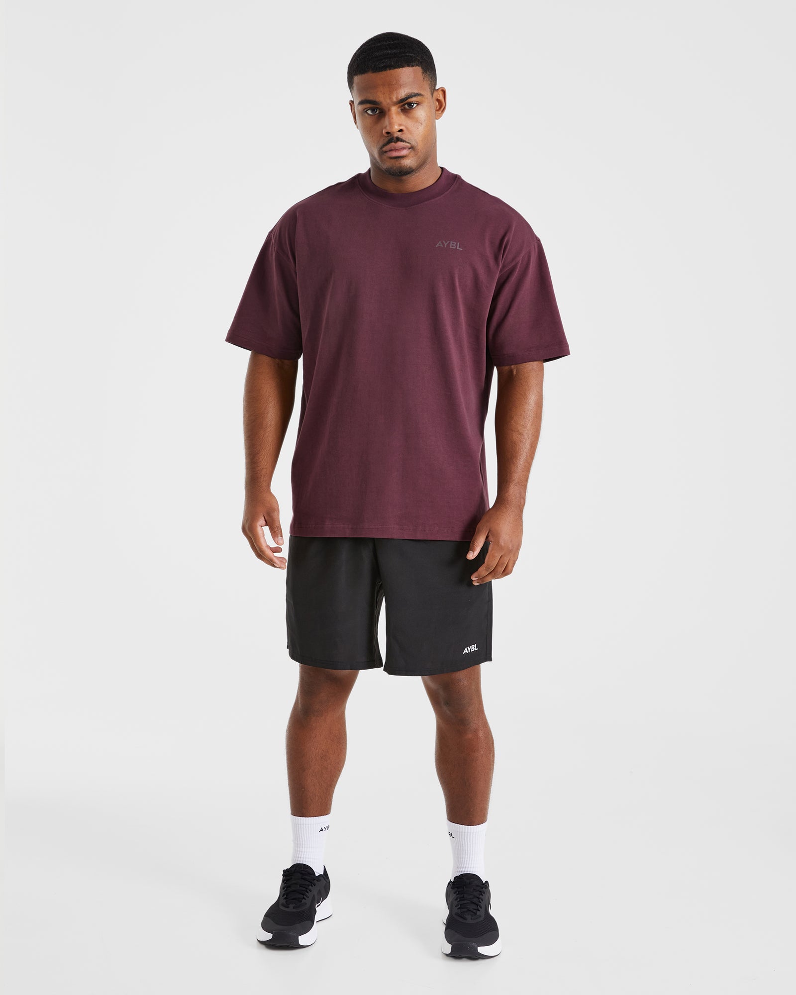 Essential Oversized T Shirt - Dusty Plum