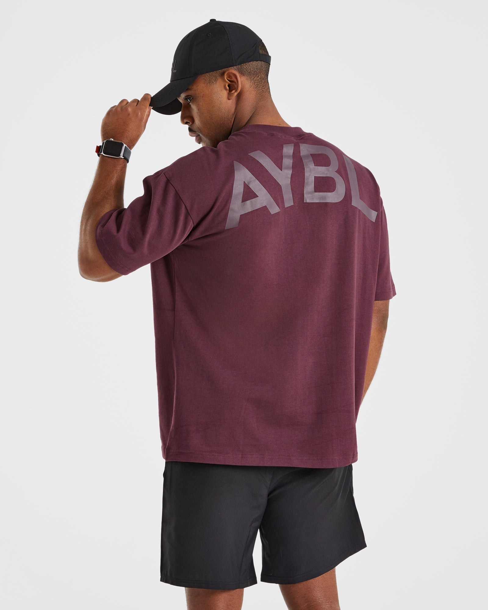 Essential Oversized T Shirt - Dusty Plum