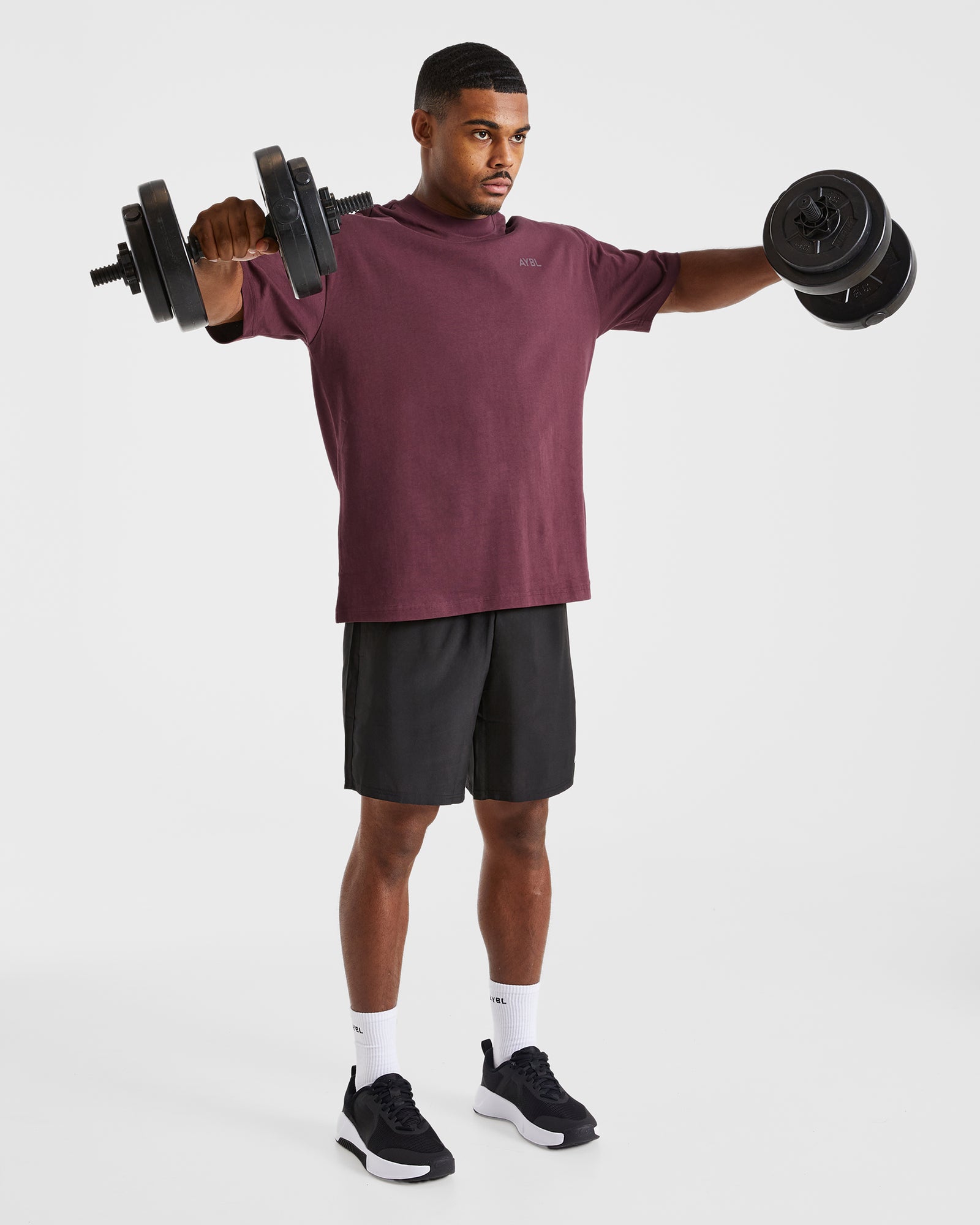 Essential Oversized T Shirt - Dusty Plum