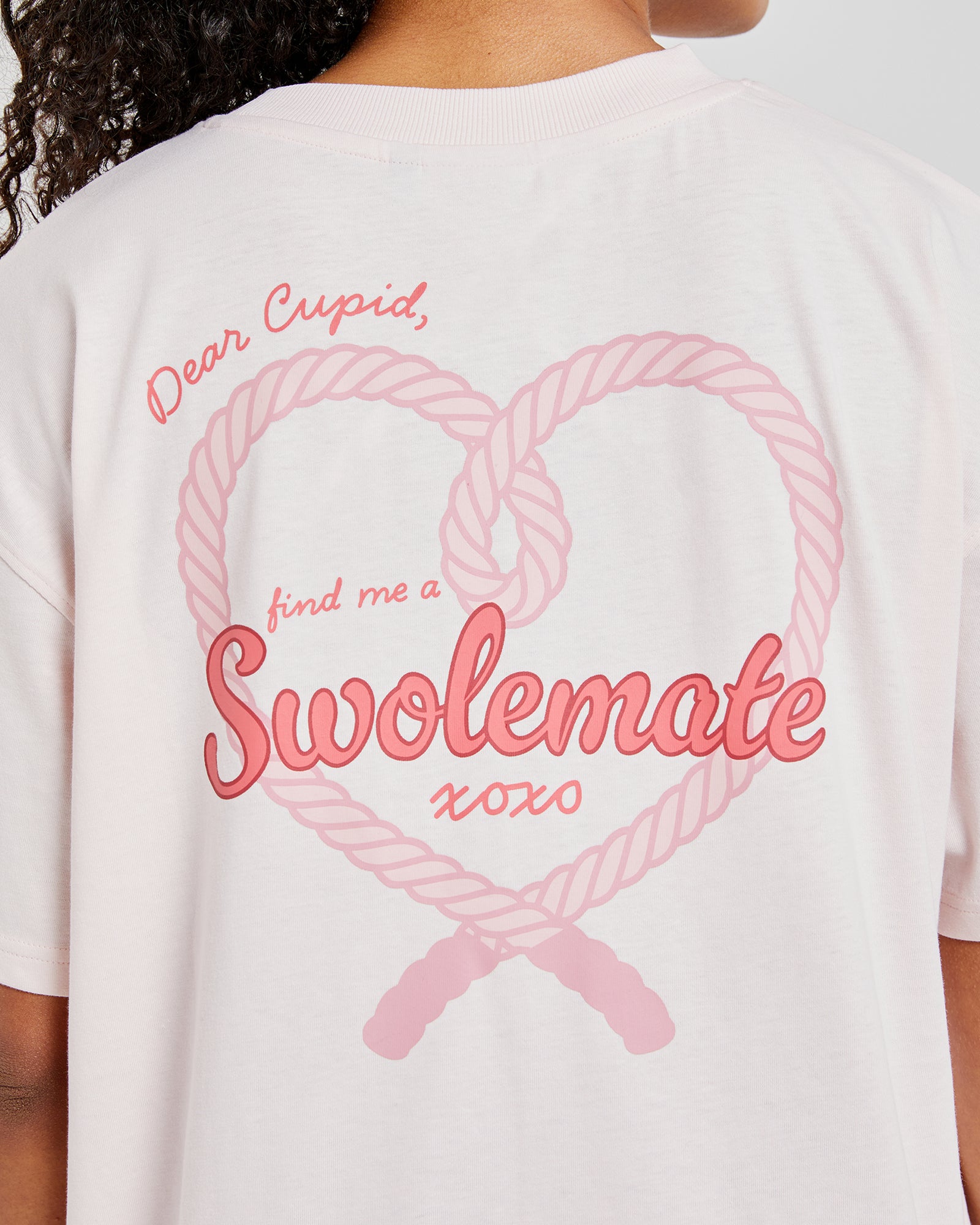 Swolemate Oversized T Shirt - Pink