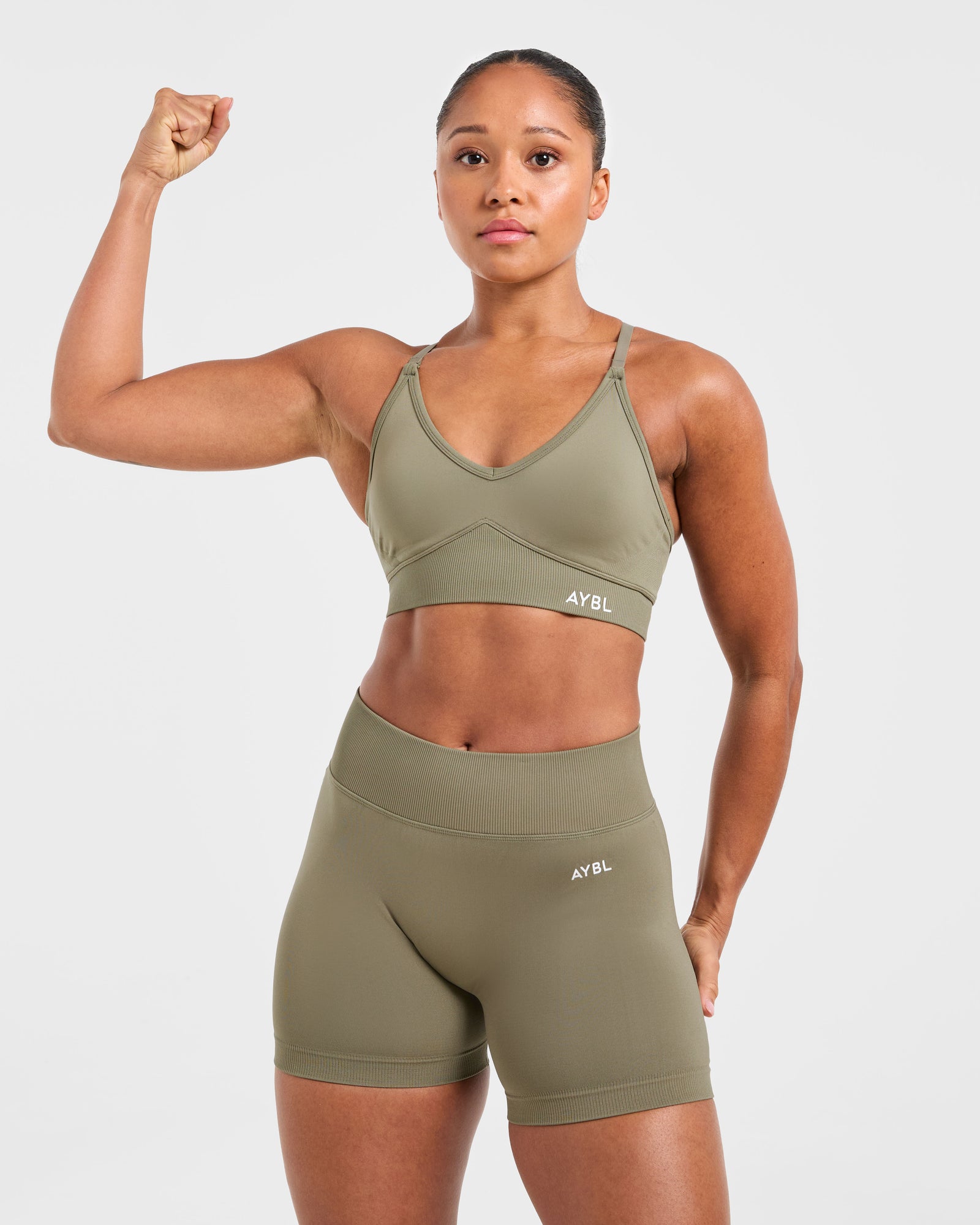 JD Adapt Seamless Shorts - Muted Olive