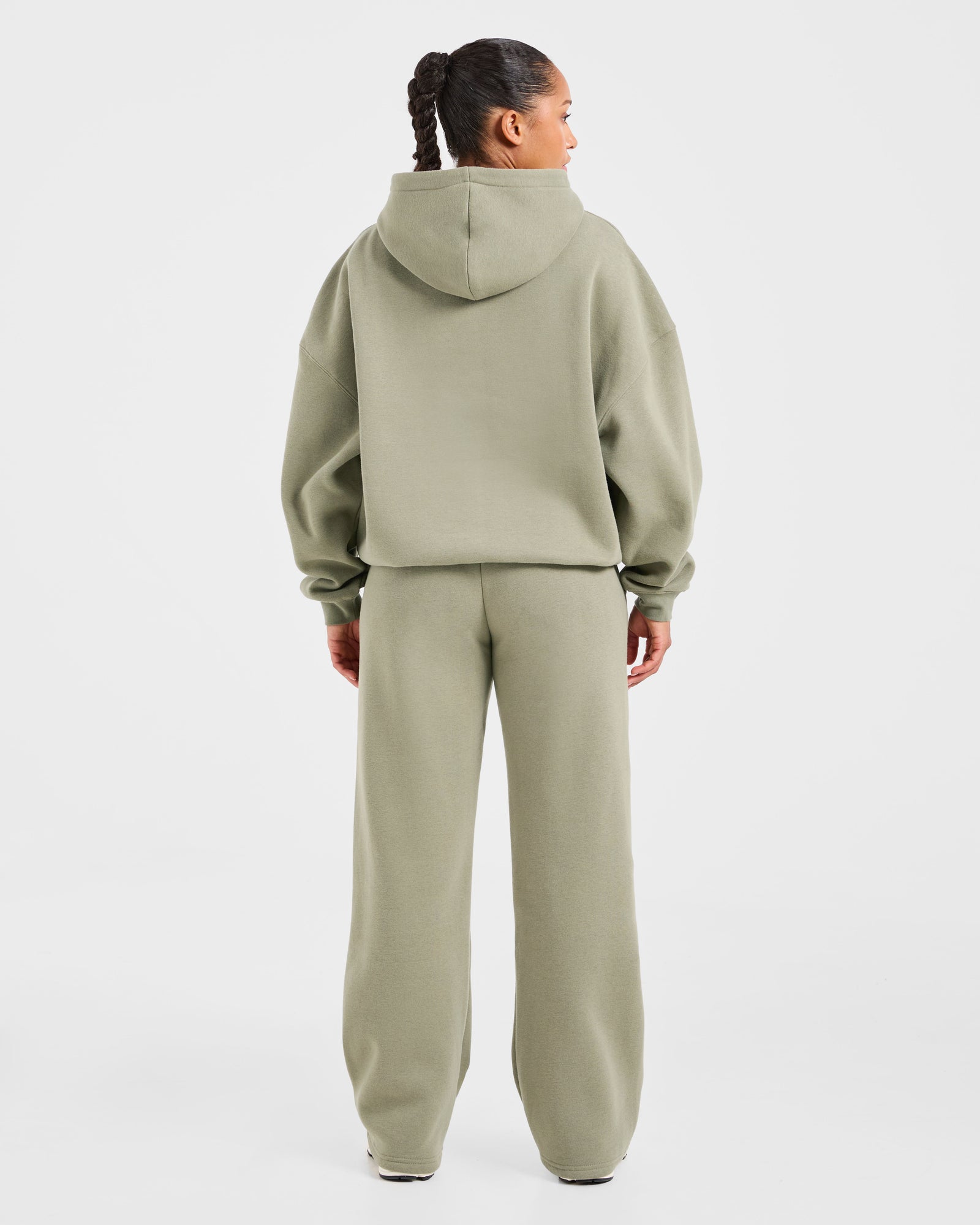 JD Varsity 2.0 Oversized Hoodie - Muted Olive