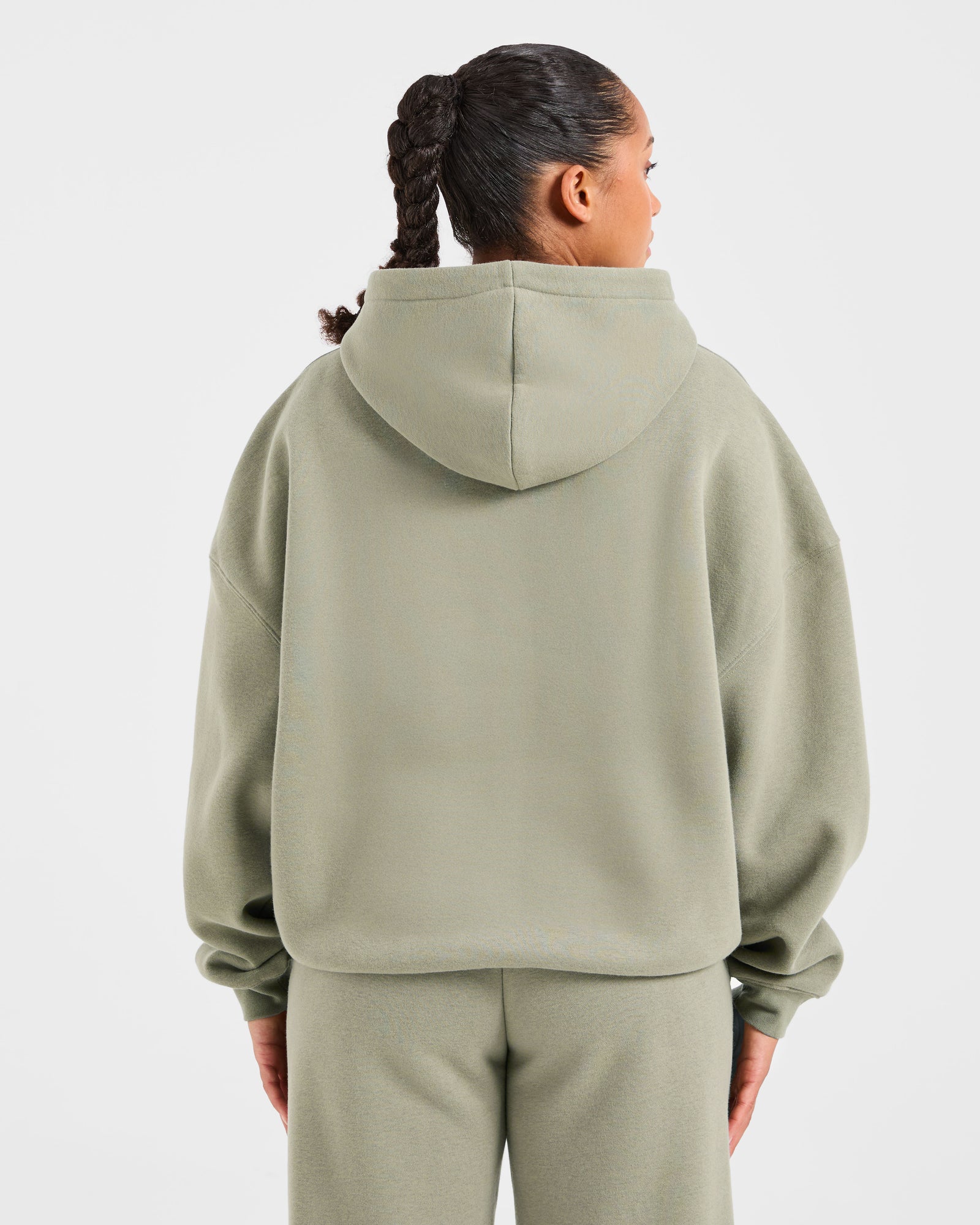 JD Varsity 2.0 Oversized Hoodie - Muted Olive