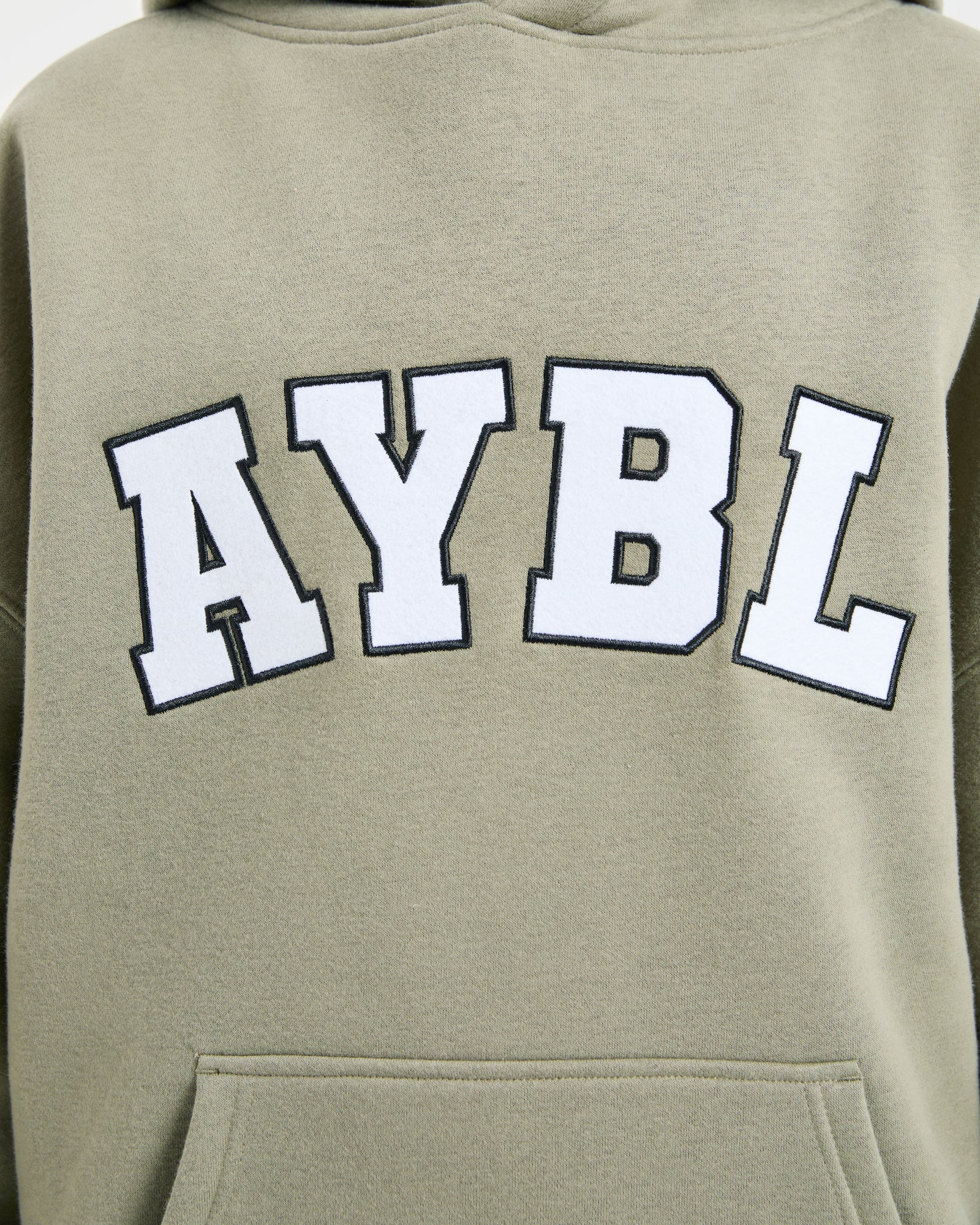 JD Varsity 2.0 Oversized Hoodie - Muted Olive