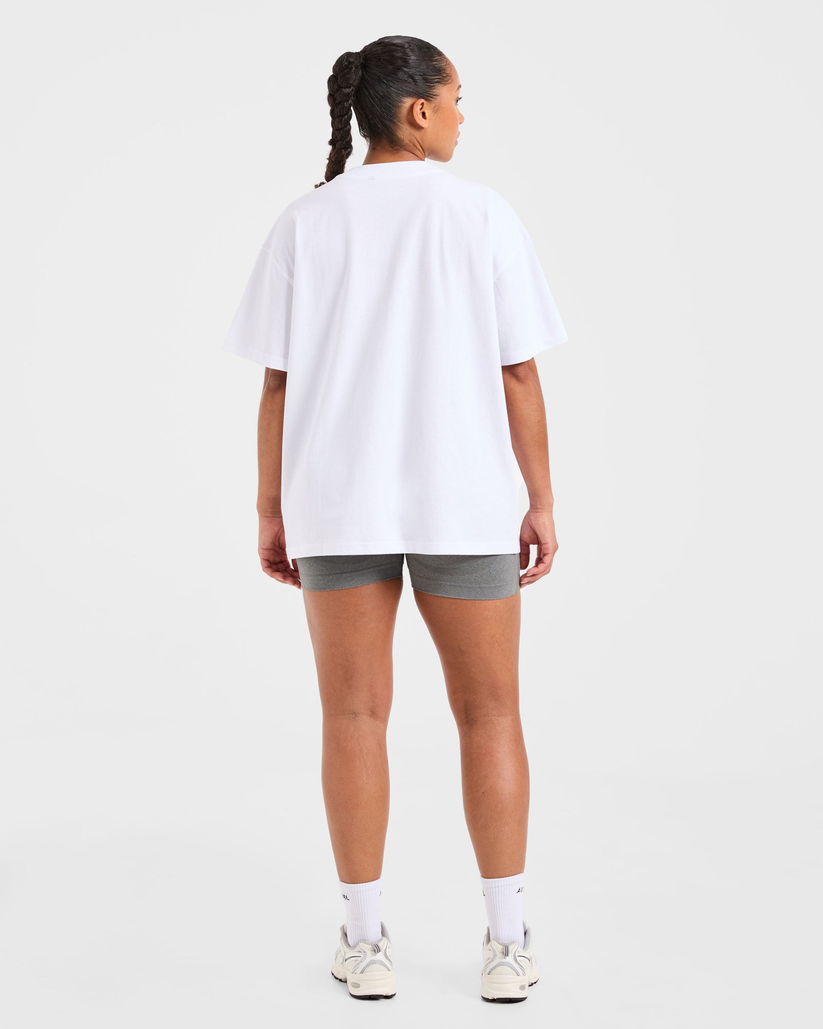 Varsity 2.0 Oversized T Shirt - White