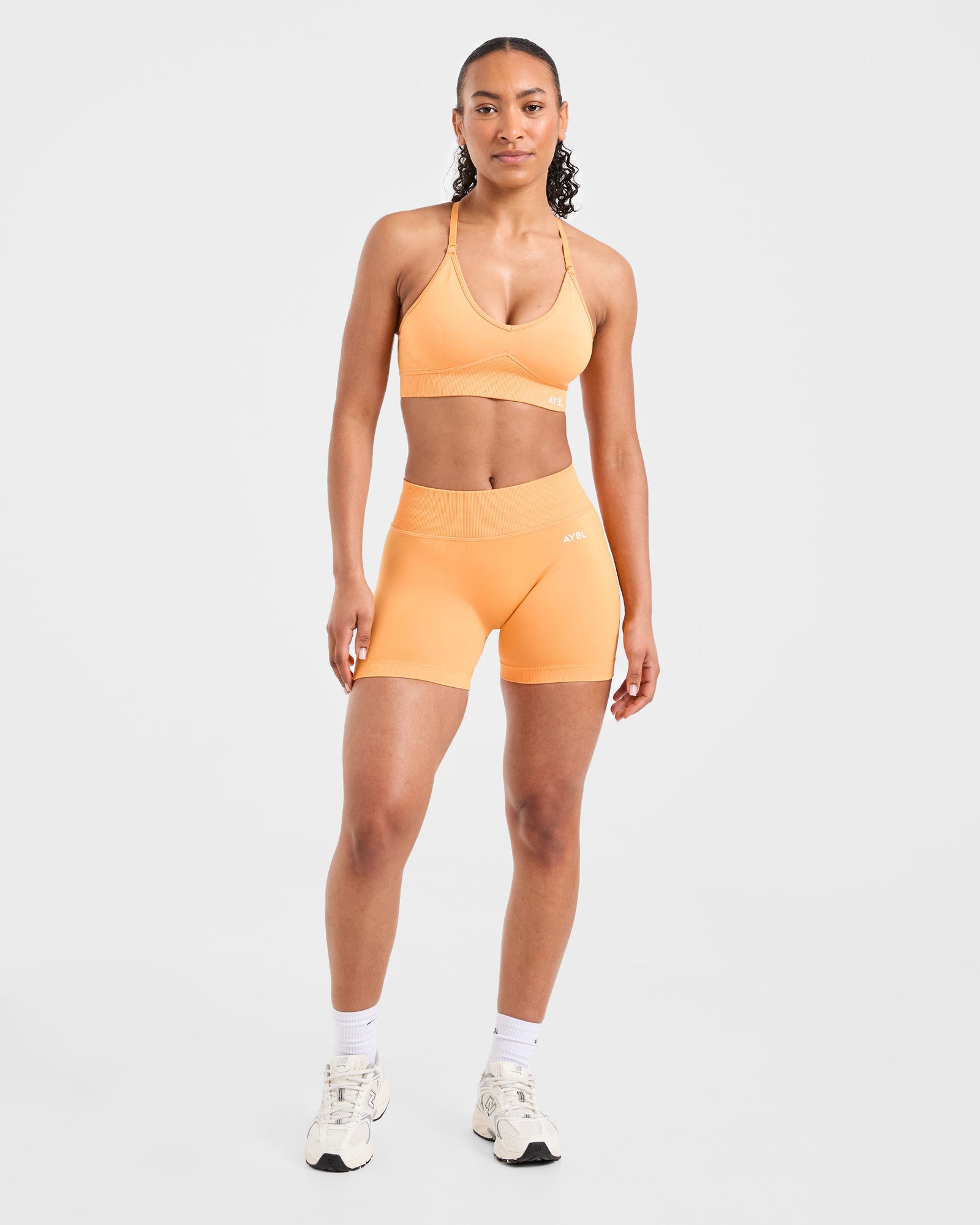 JD Adapt Seamless Sports Bra - Bright Orange