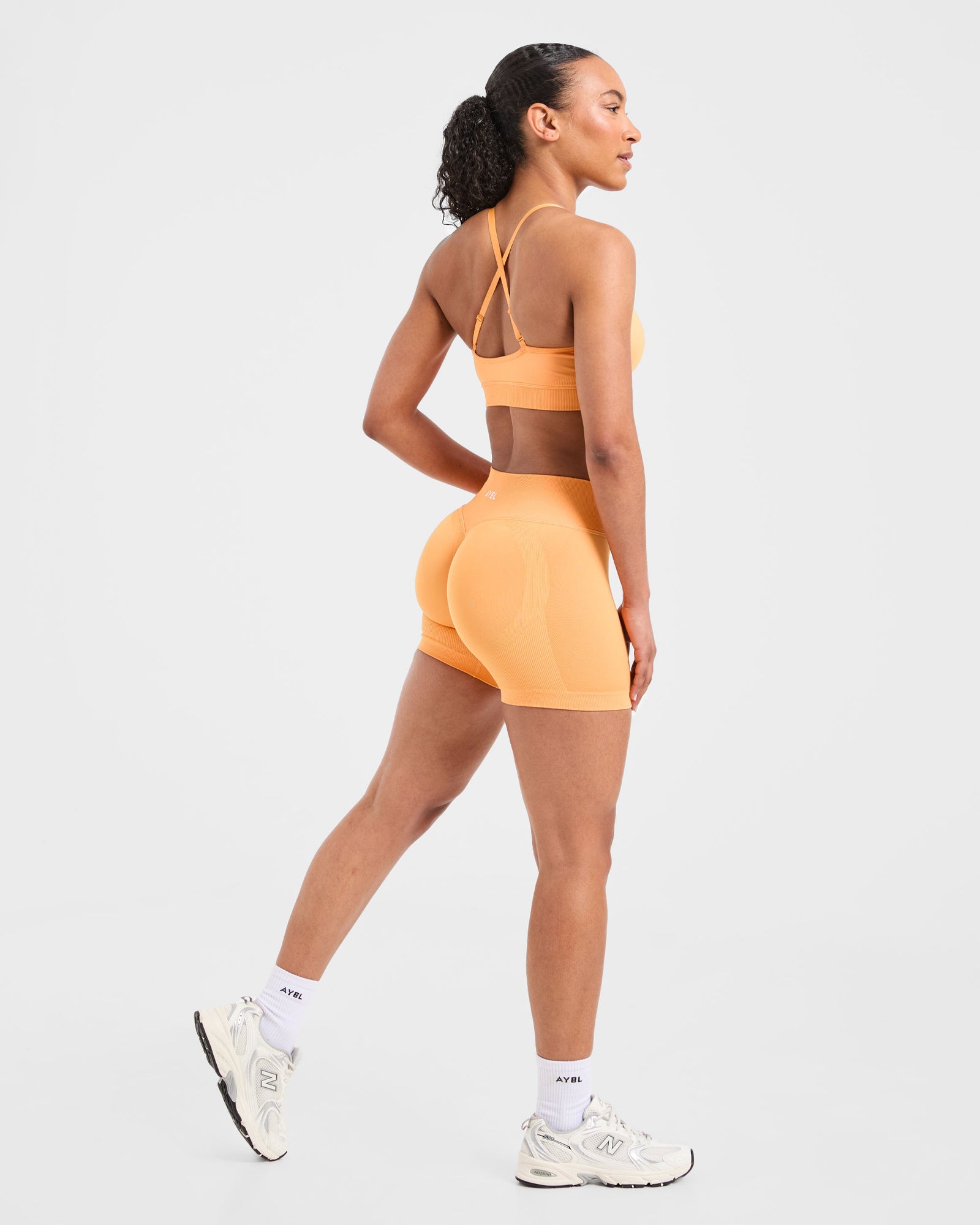 JD Adapt Seamless Shorts - Bright Orange