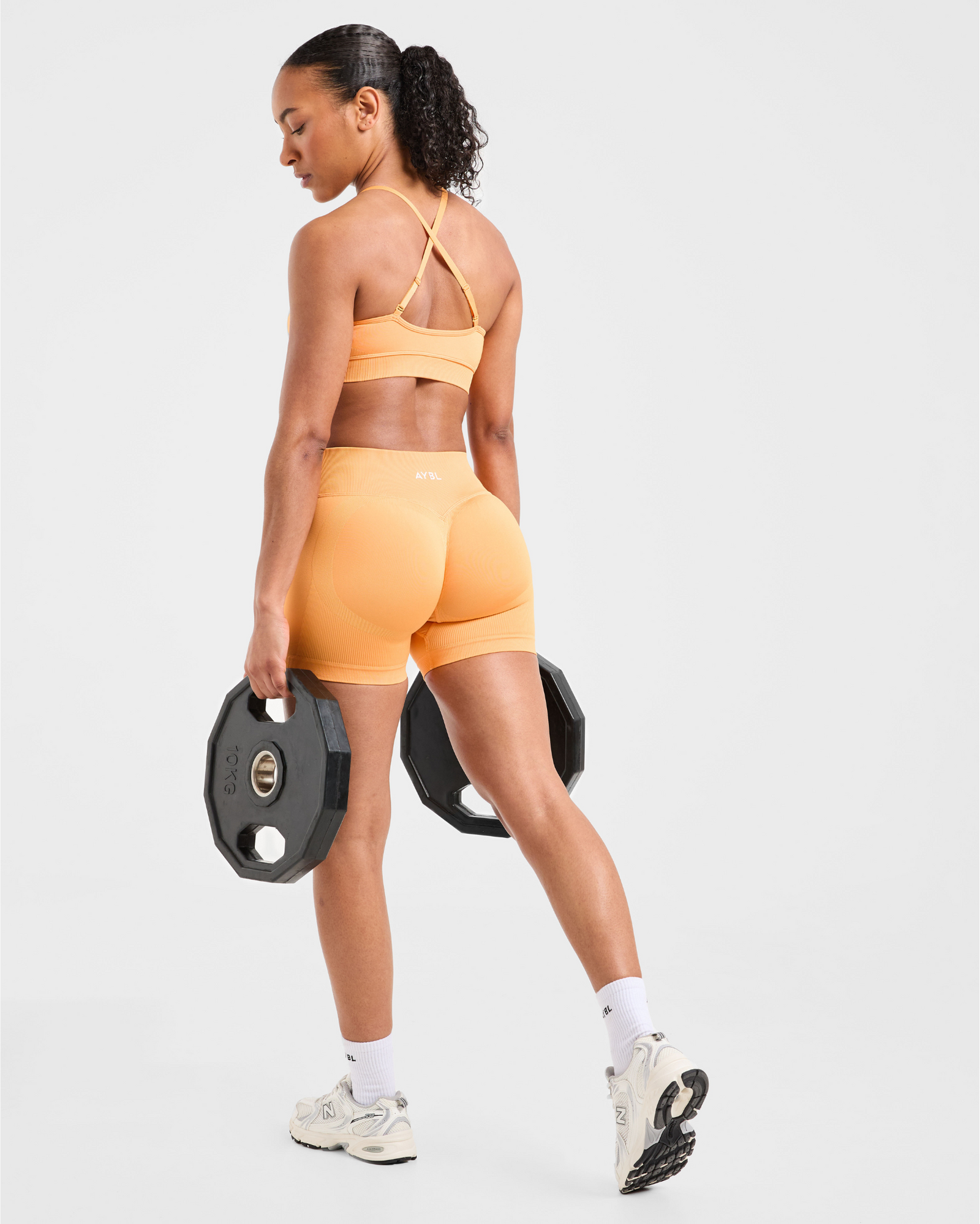 JD Adapt Seamless Shorts - Bright Orange