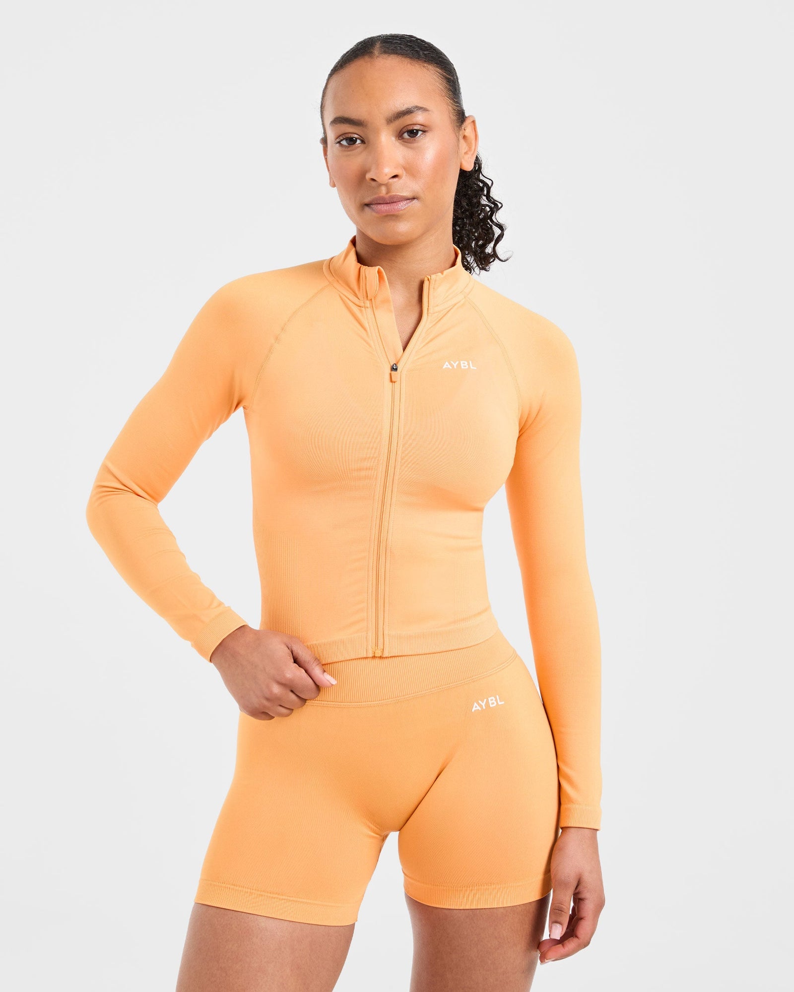 Adapt Seamless Jacket - Bright Orange