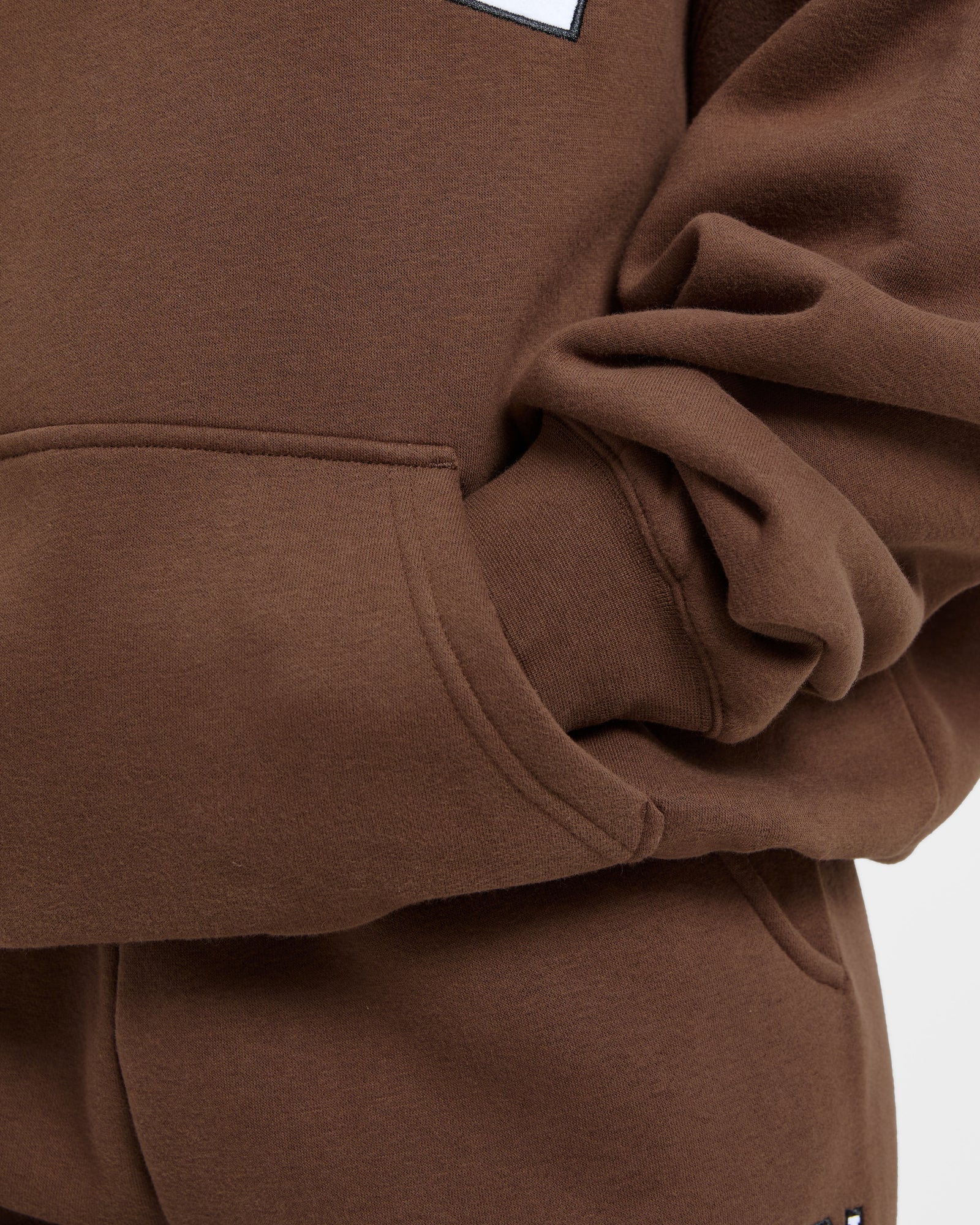 Varsity 2.0 Oversized Hoodie - Brown