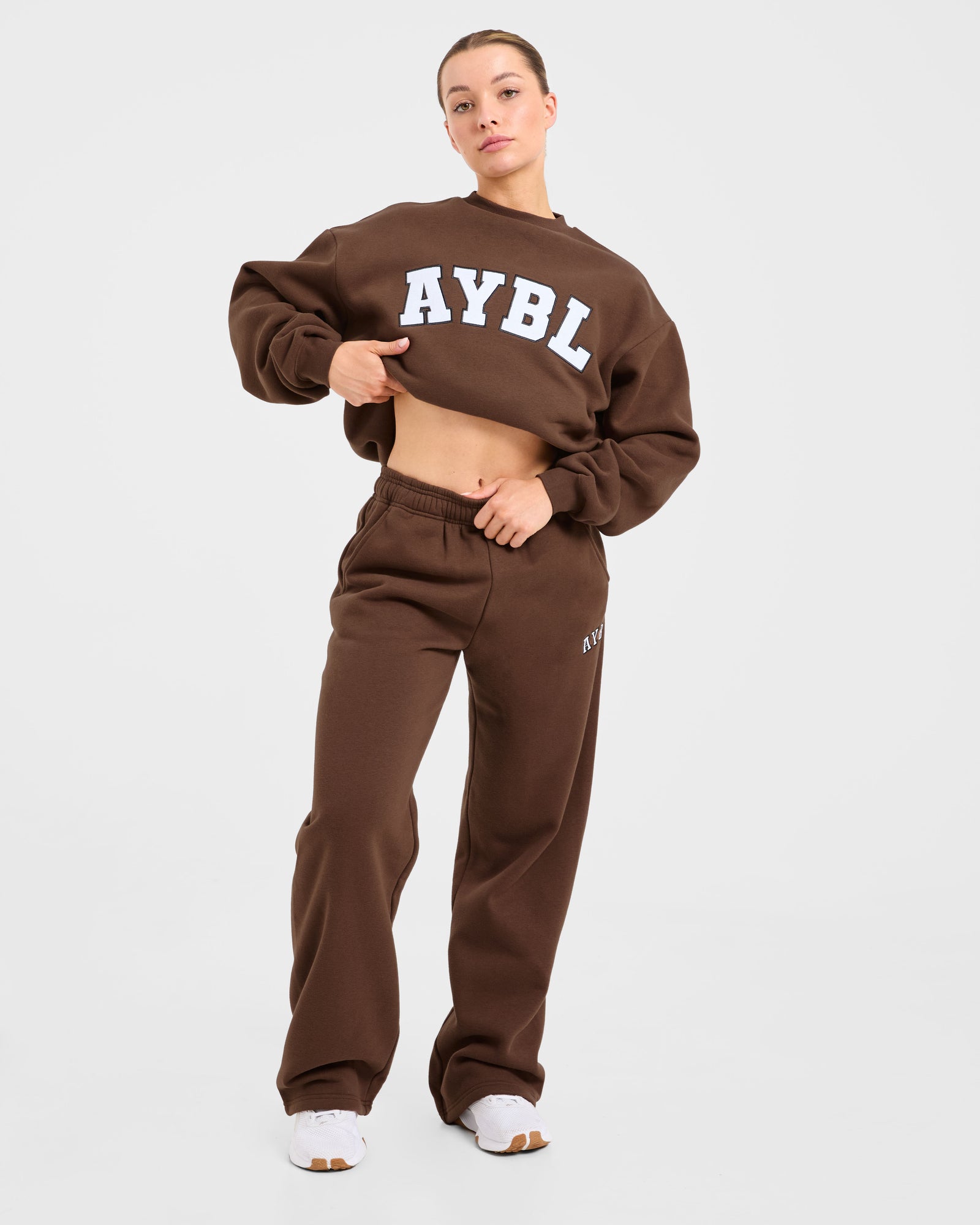 Varsity 2.0 Oversized Sweatshirt - Brown
