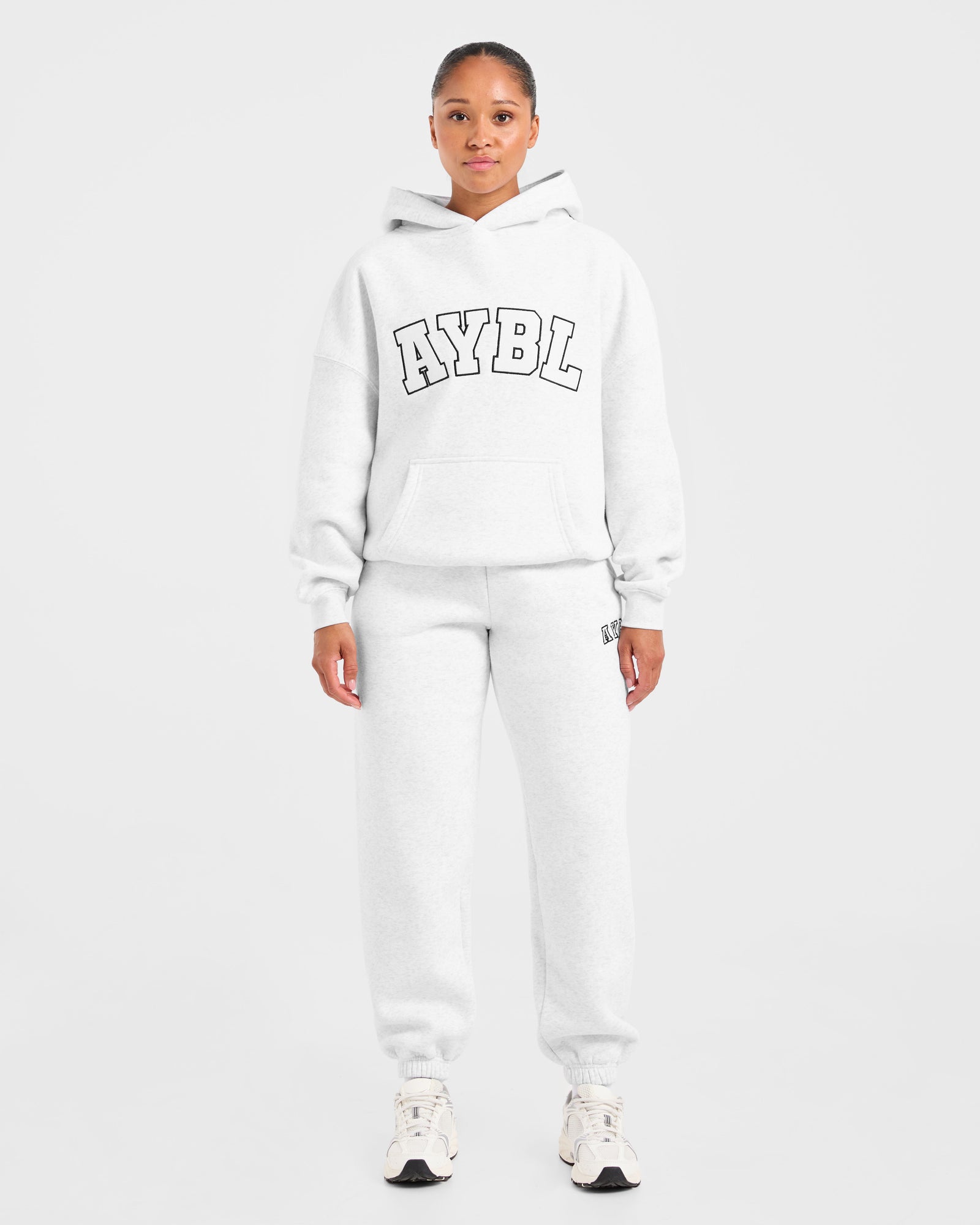 Varsity 2.0 Oversized Joggers - Heather Grey