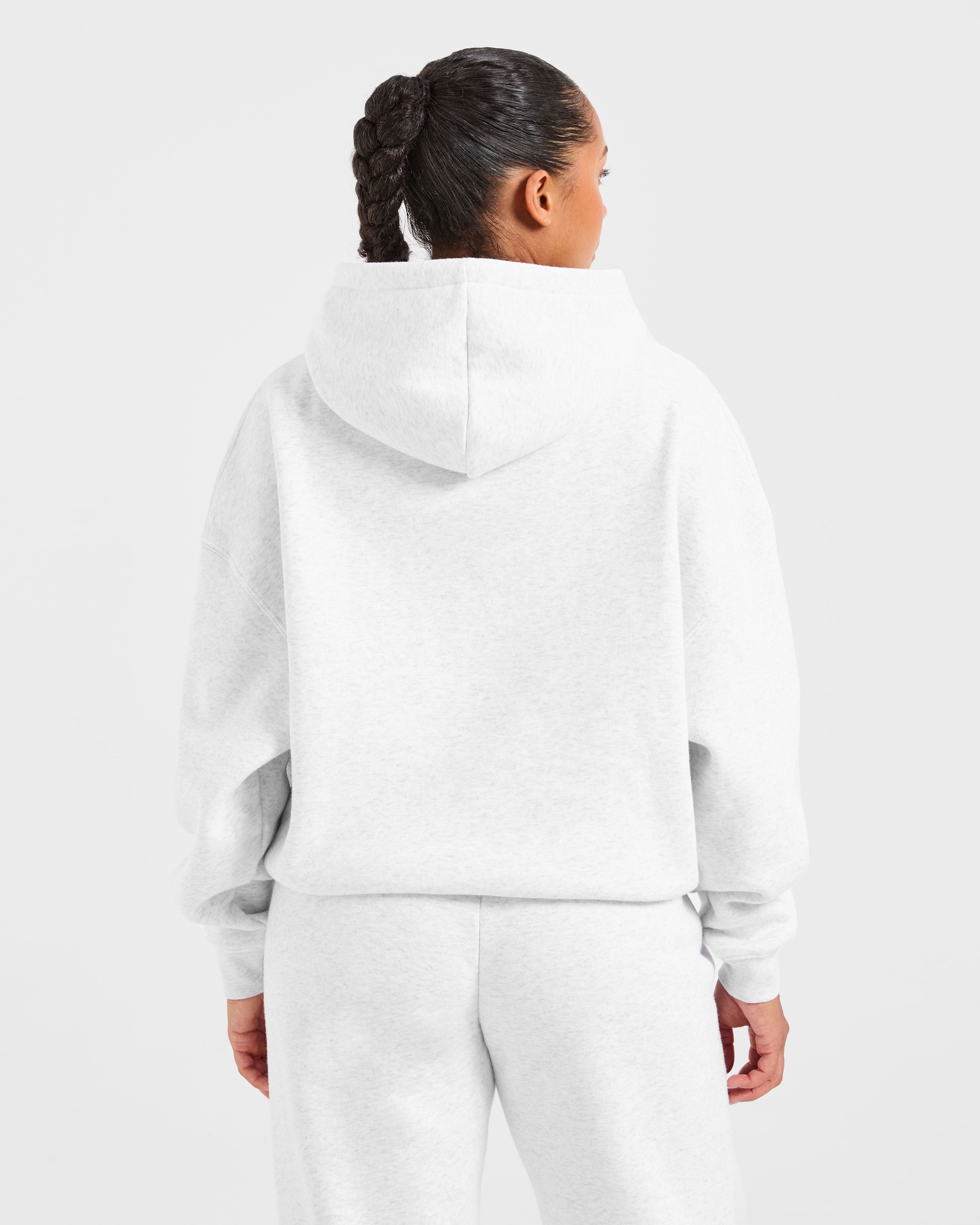 JD Varsity 2.0 Oversized Hoodie - Heather Grey