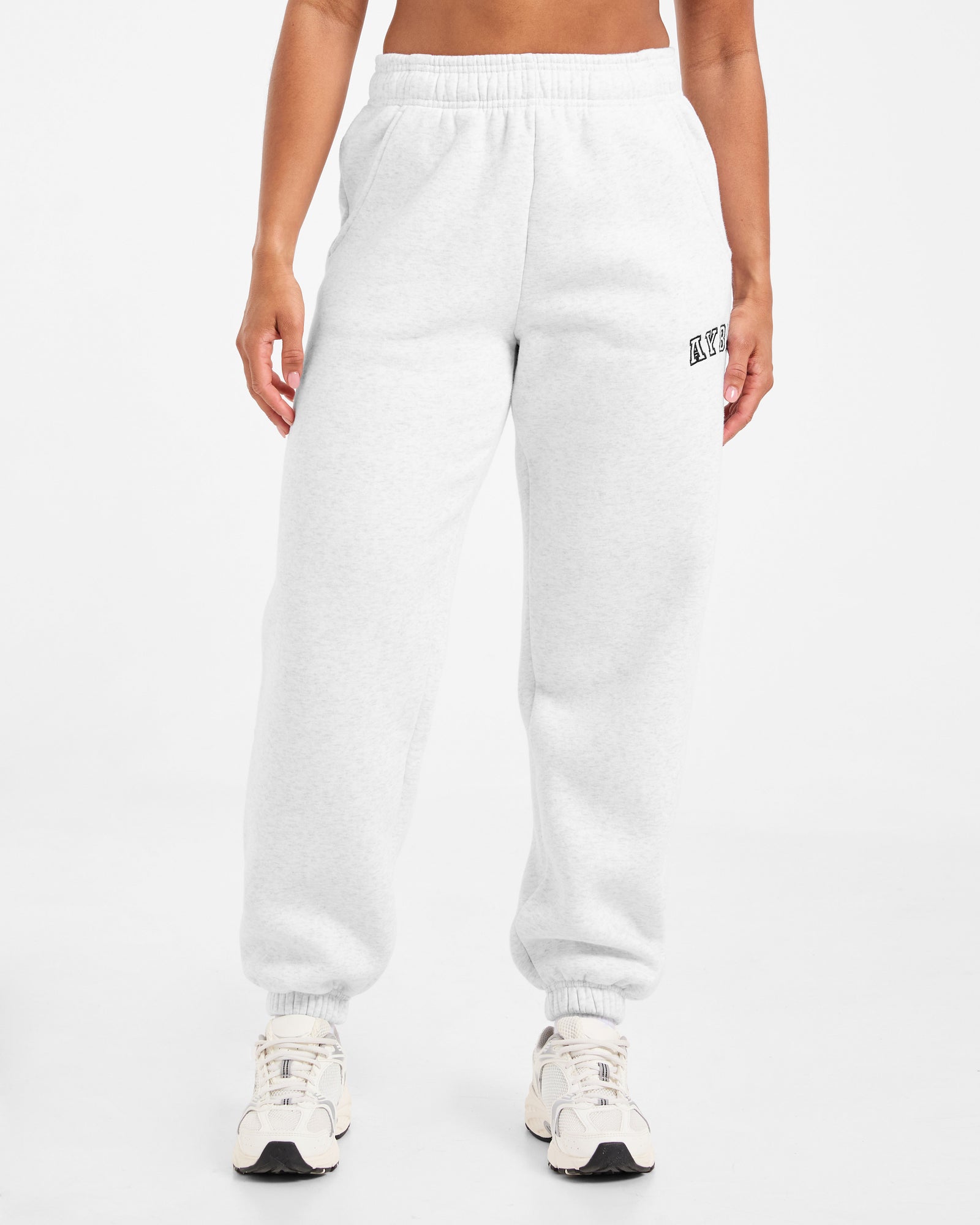 Varsity 2.0 Oversized Joggers - Heather Grey