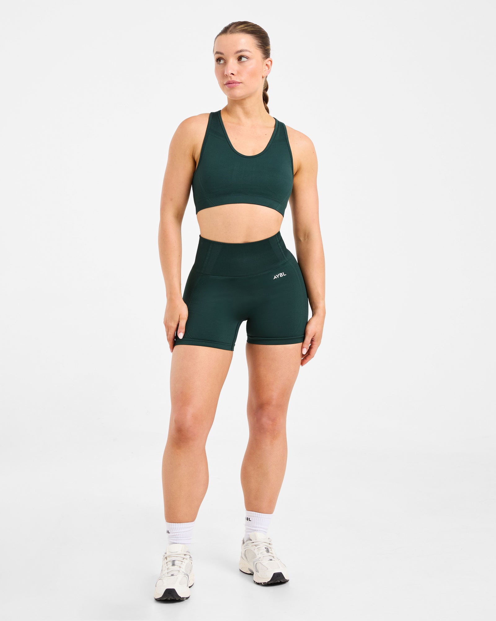 Balance V3 Seamless Sports Bra - Dark Green