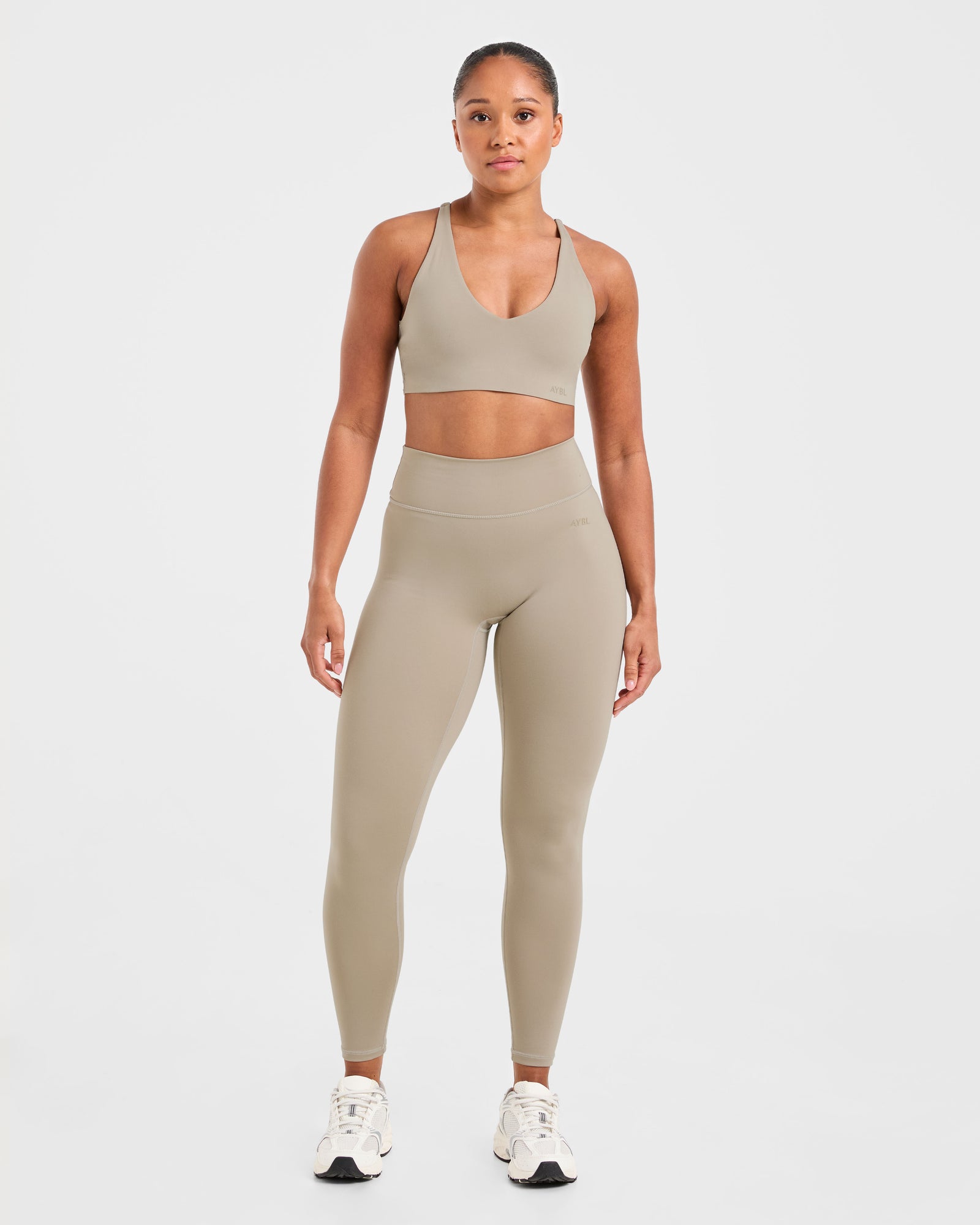 Staple Sports Bra - Muted Taupe