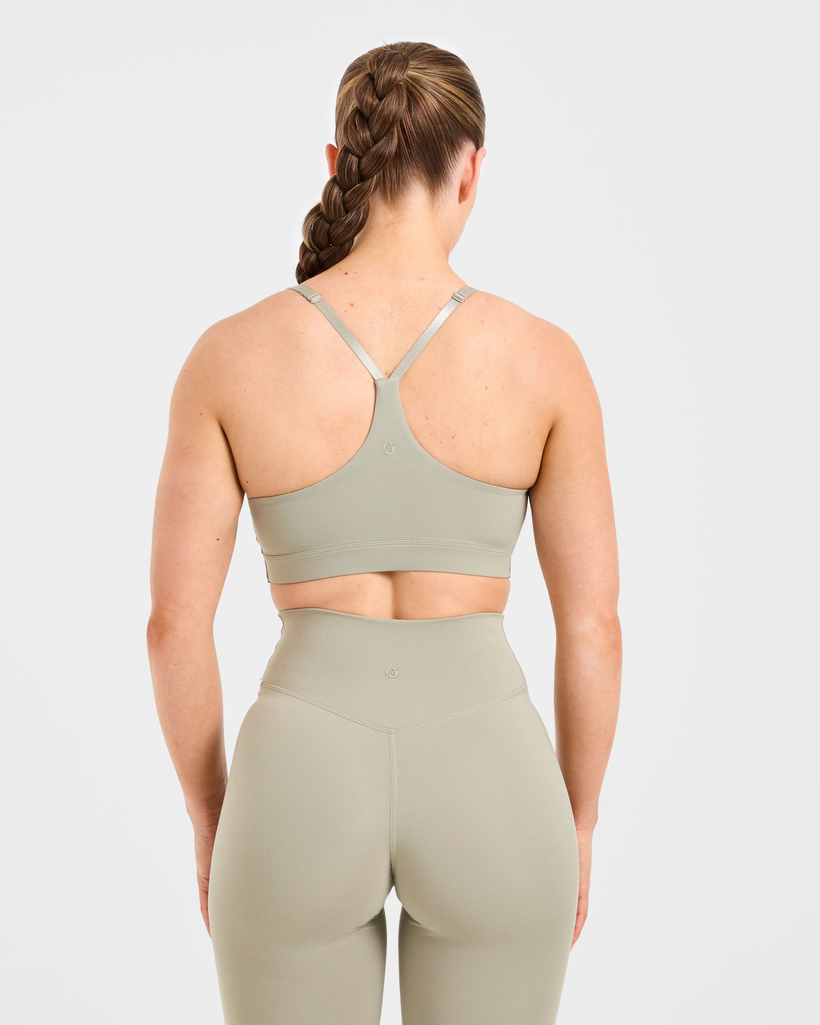 Staple Sports Bra - Washed Olive