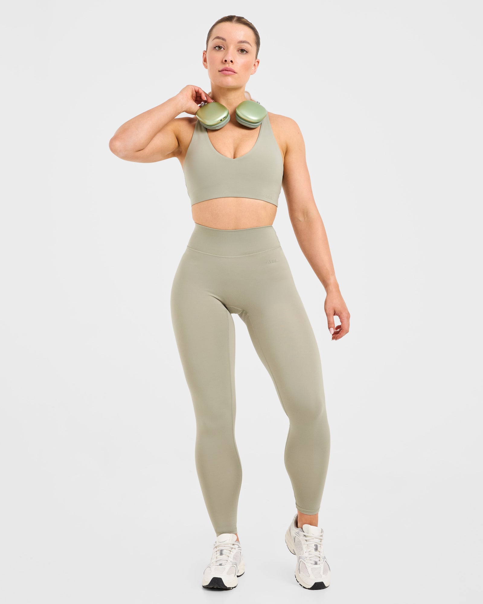 Staple Leggings - Washed Olive