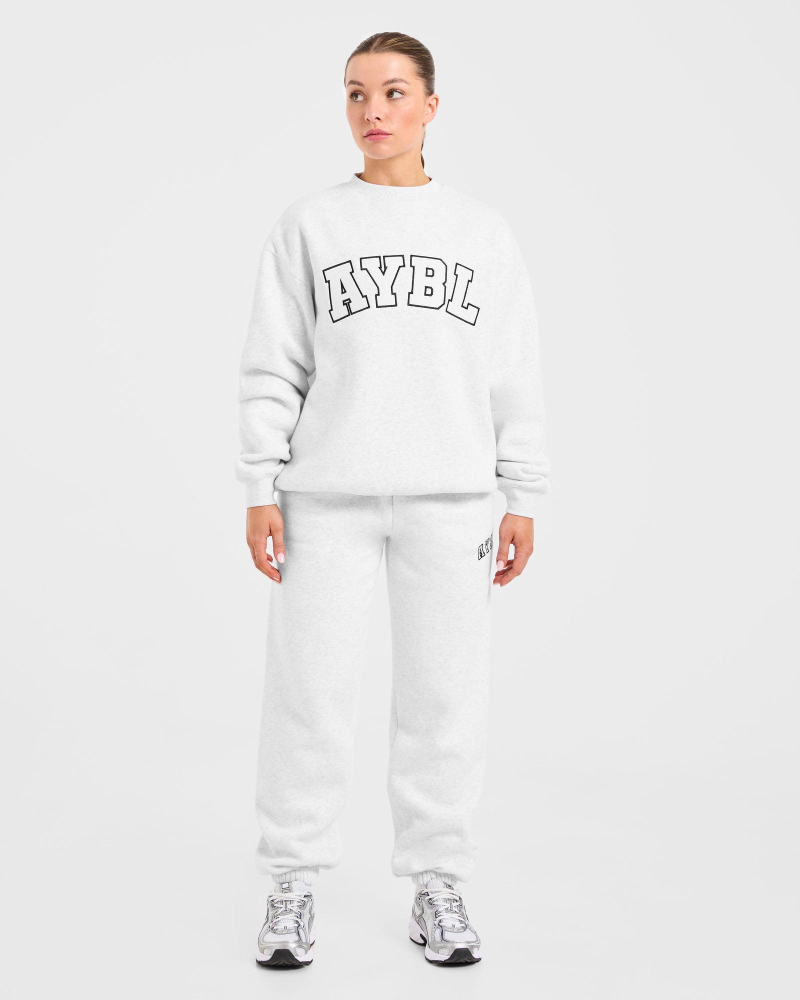 Varsity 2.0 Oversized Sweatshirt - Heather Grey