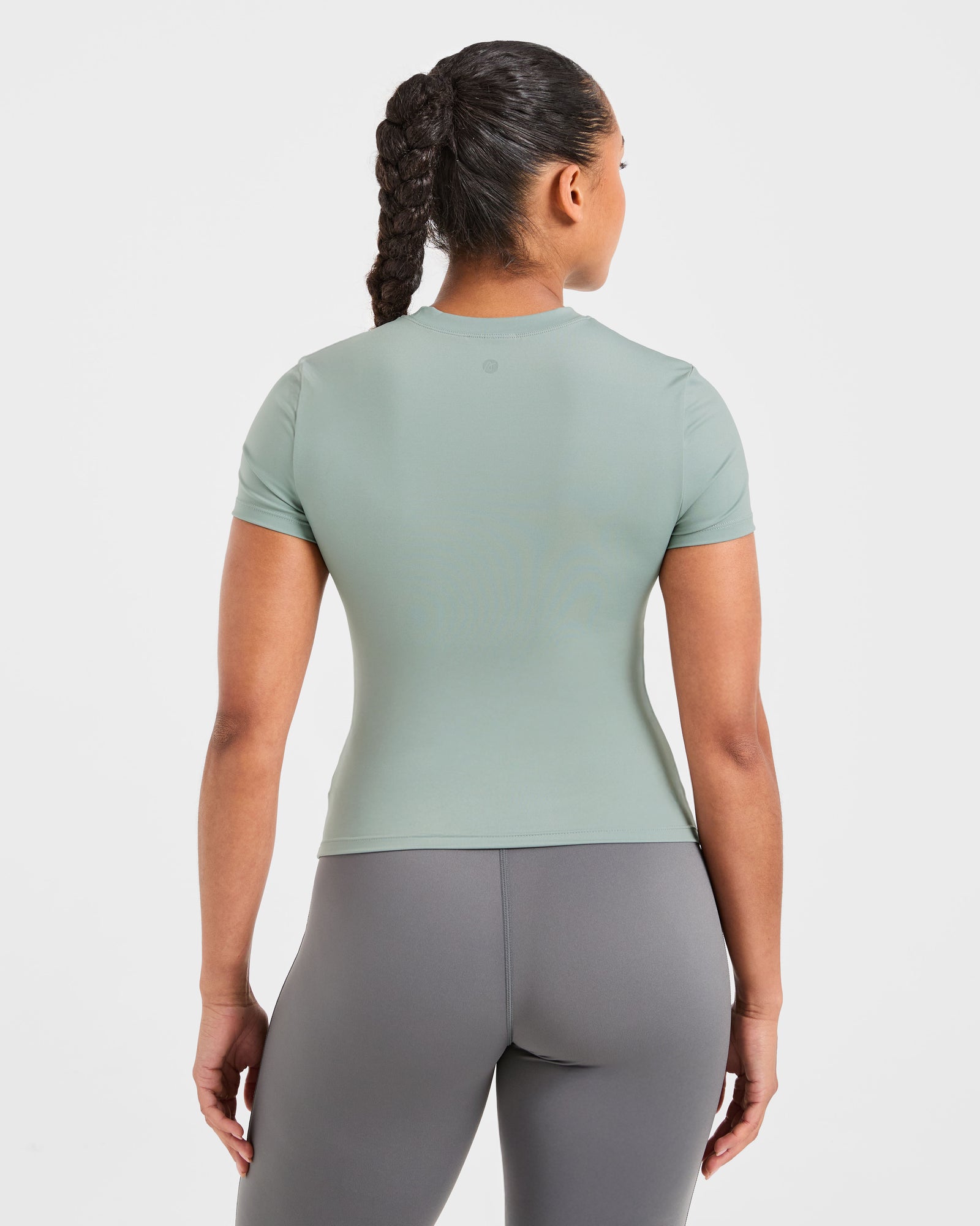 Sculpt T Shirt - Muted Sage