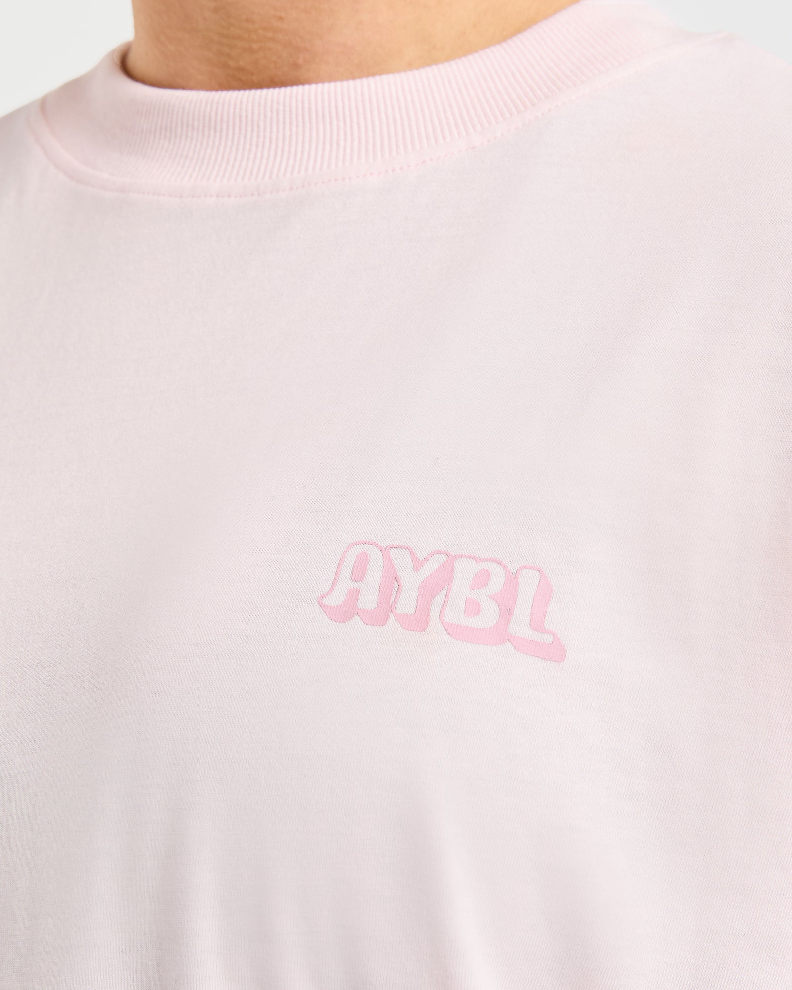 Gym Girl Era Oversized T Shirt - Pink