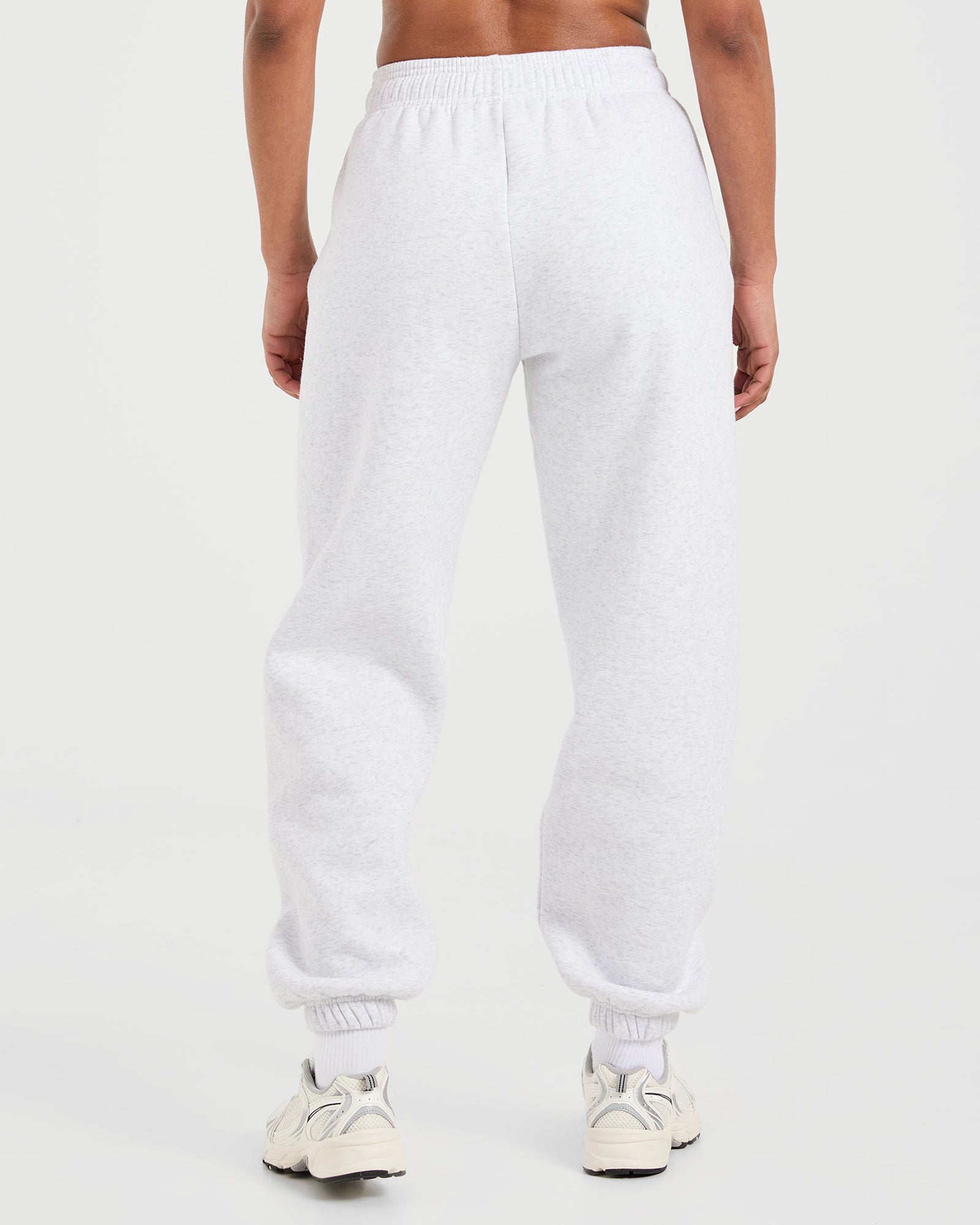 Classic Plush Oversized Joggers - Heather Grey