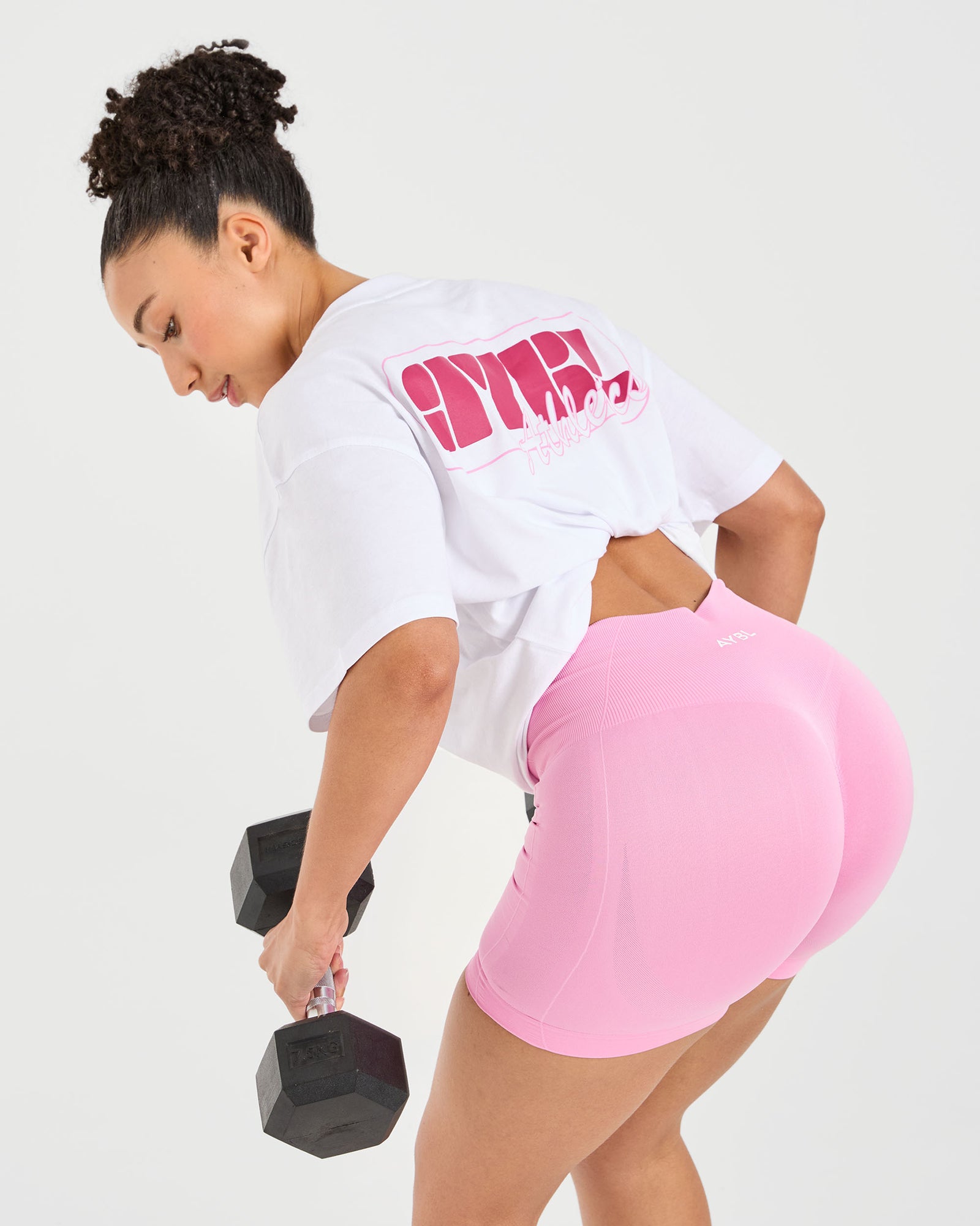 Athletics Retro Oversized T Shirt - White