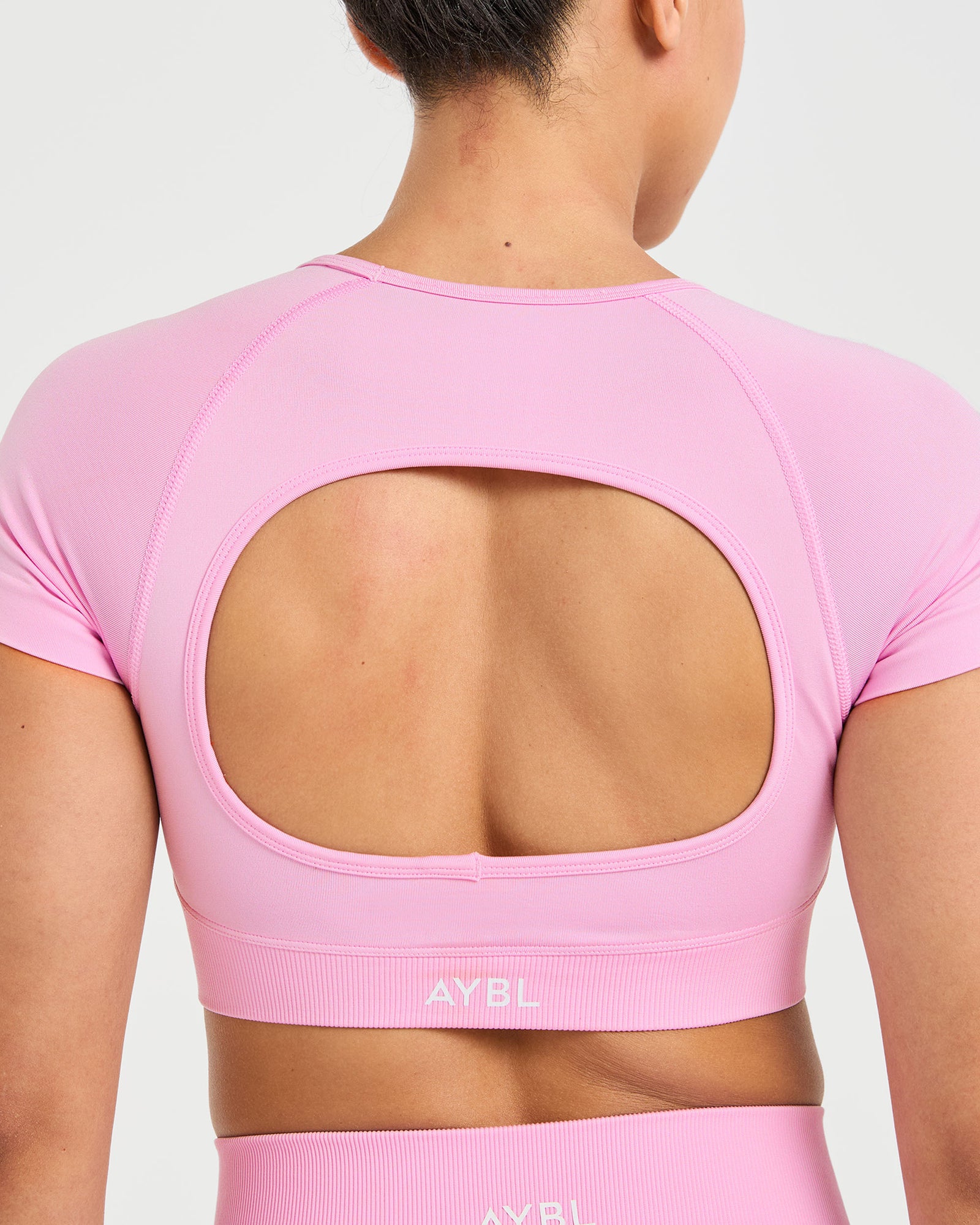 Adapt Seamless Crop Top - Spring Pink