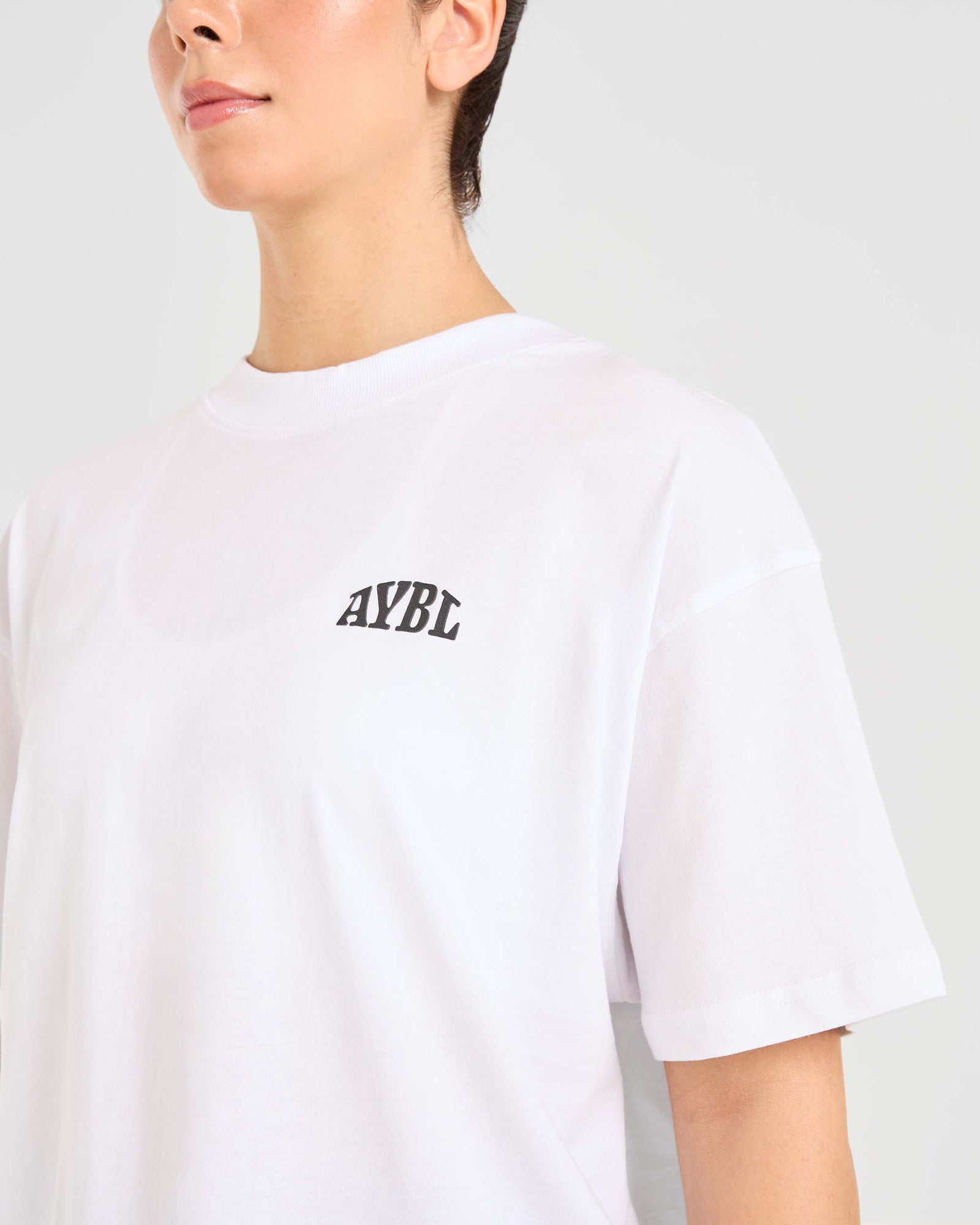 Mind Over Matter Oversized T Shirt - White - aybldev
