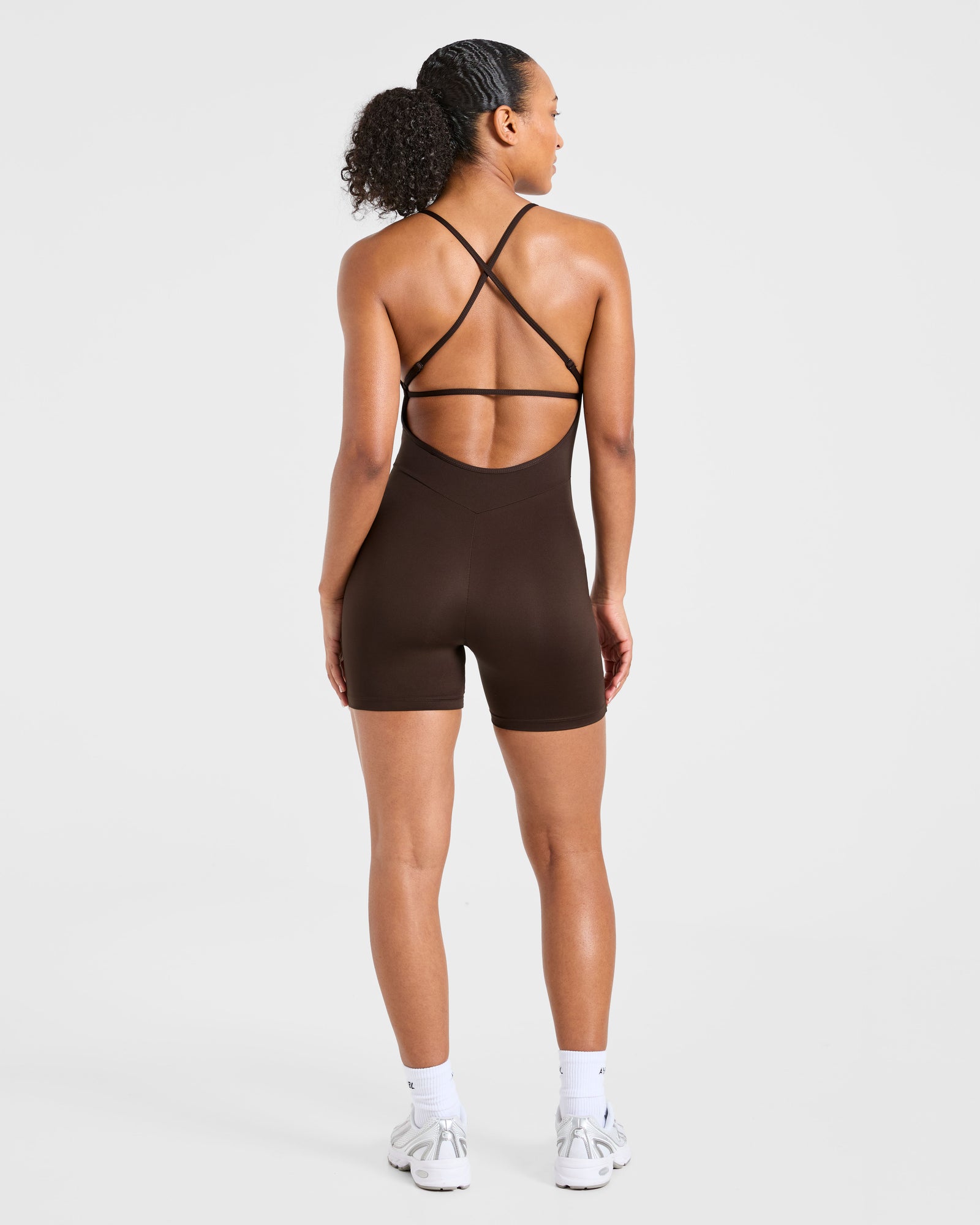 Sculpt Backless All In One - Deep Cocoa Brown