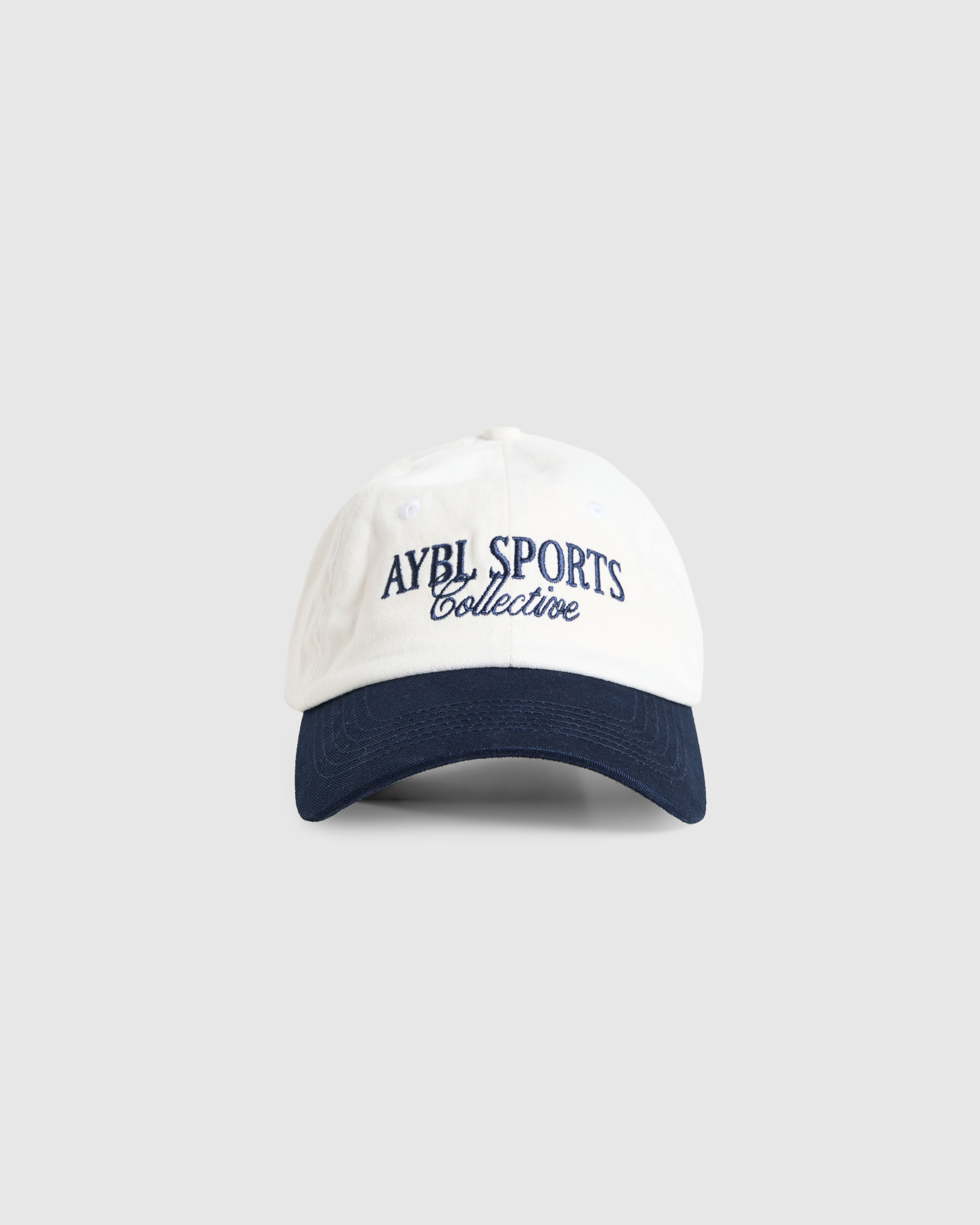 Sports Collective Cap - Off White/Navy