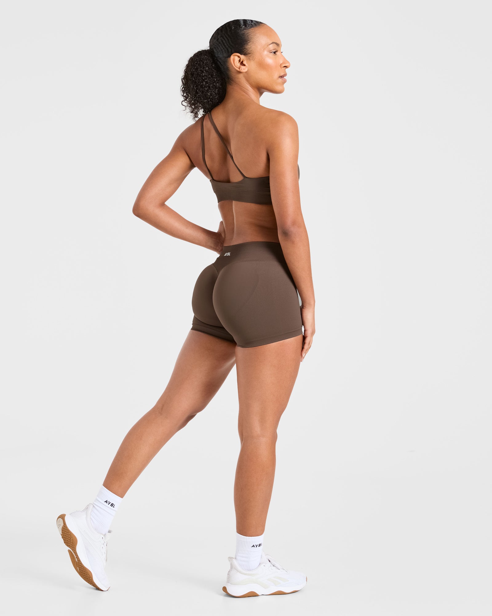 Enhance Seamless Shorts - Brown