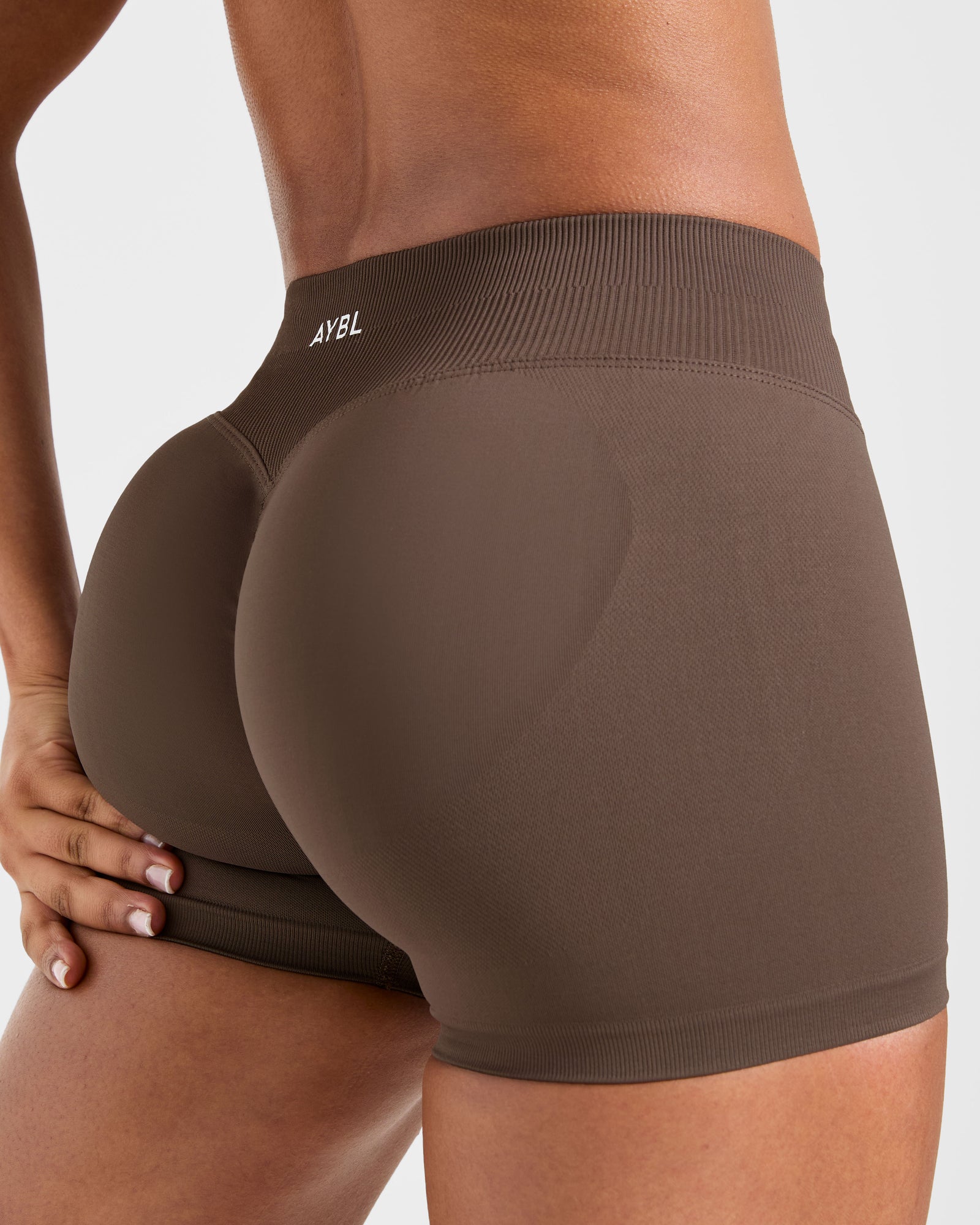 Enhance Seamless Shorts - Brown