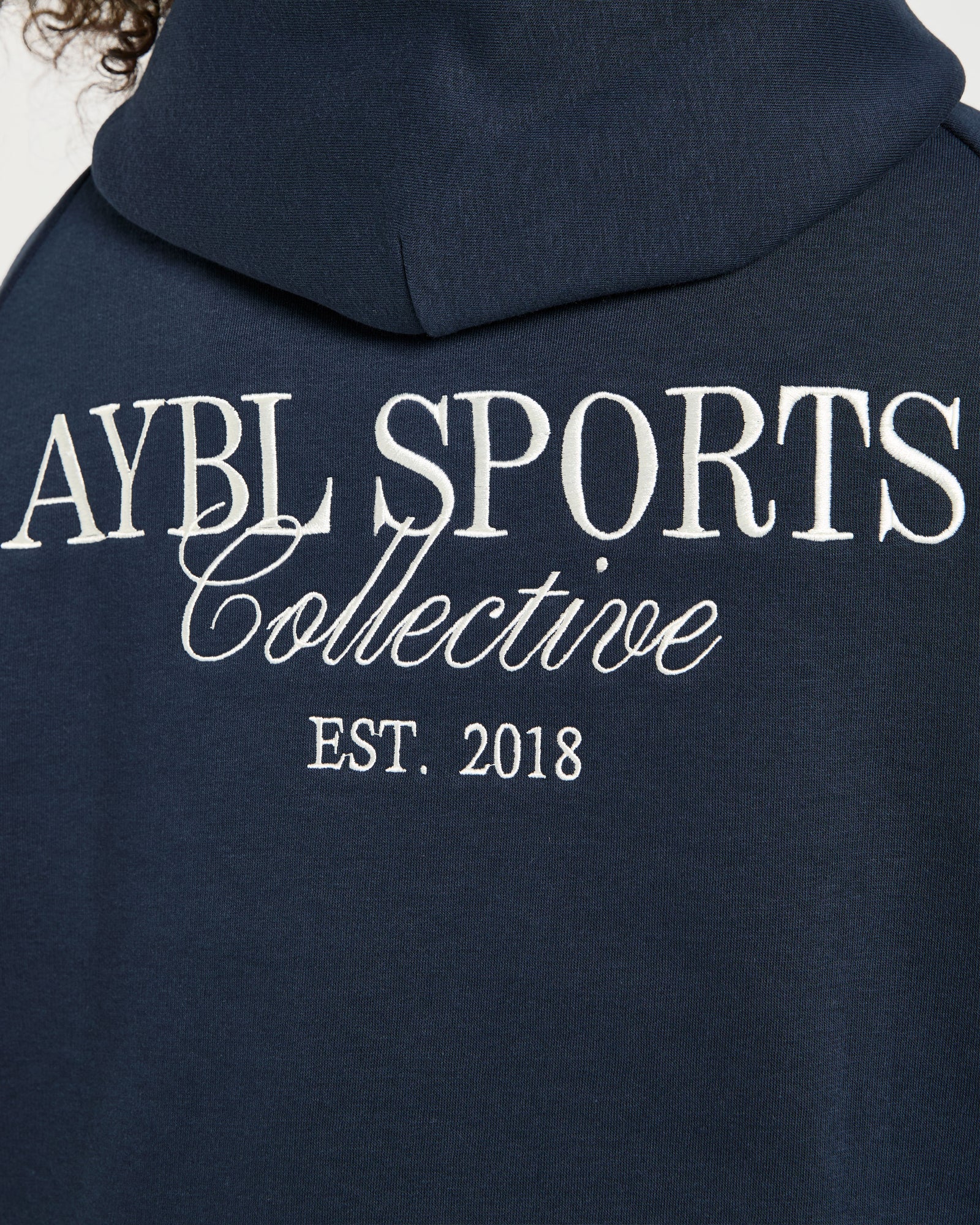 Sports Collective Oversized Hoodie - True Navy